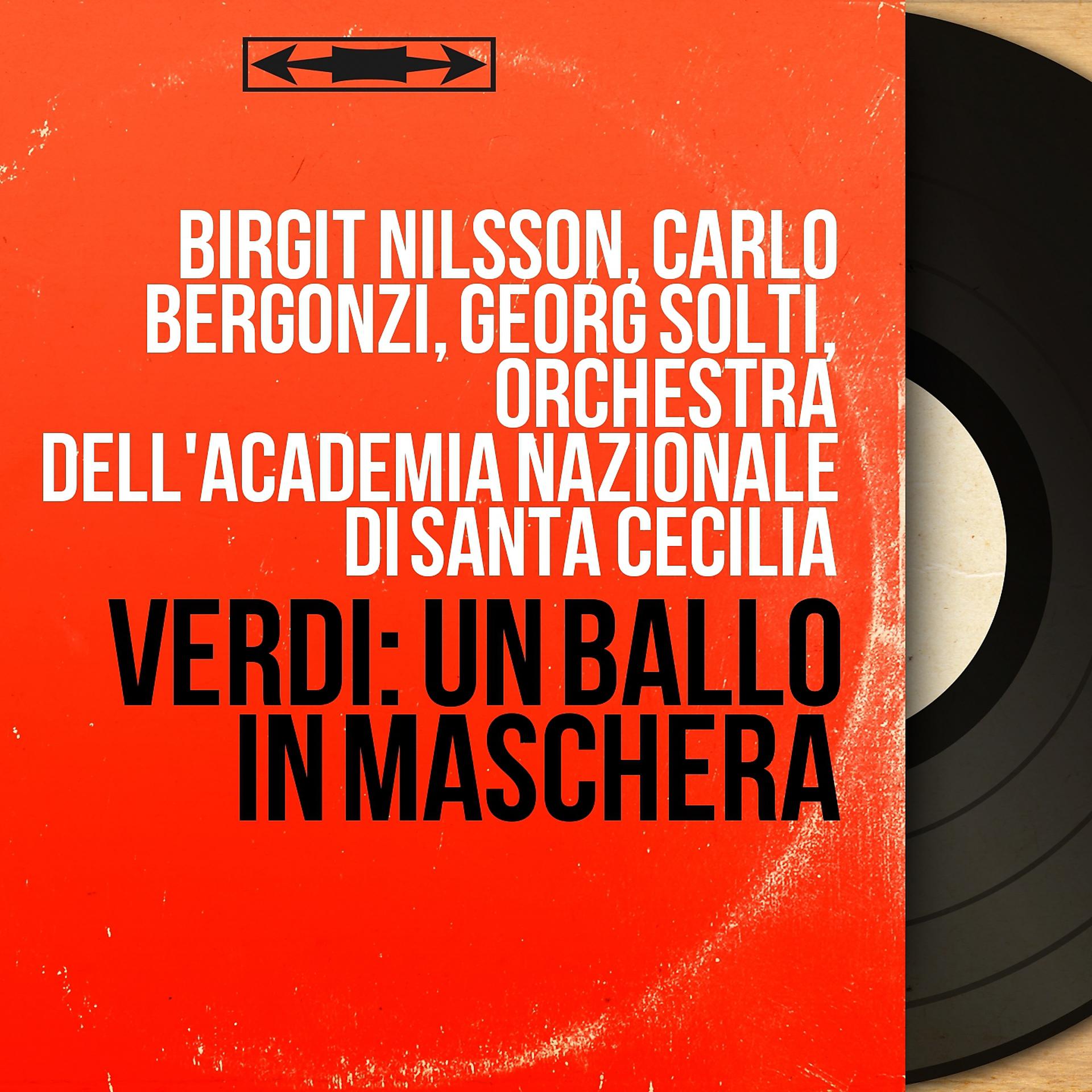 Постер альбома Verdi: Un ballo in maschera