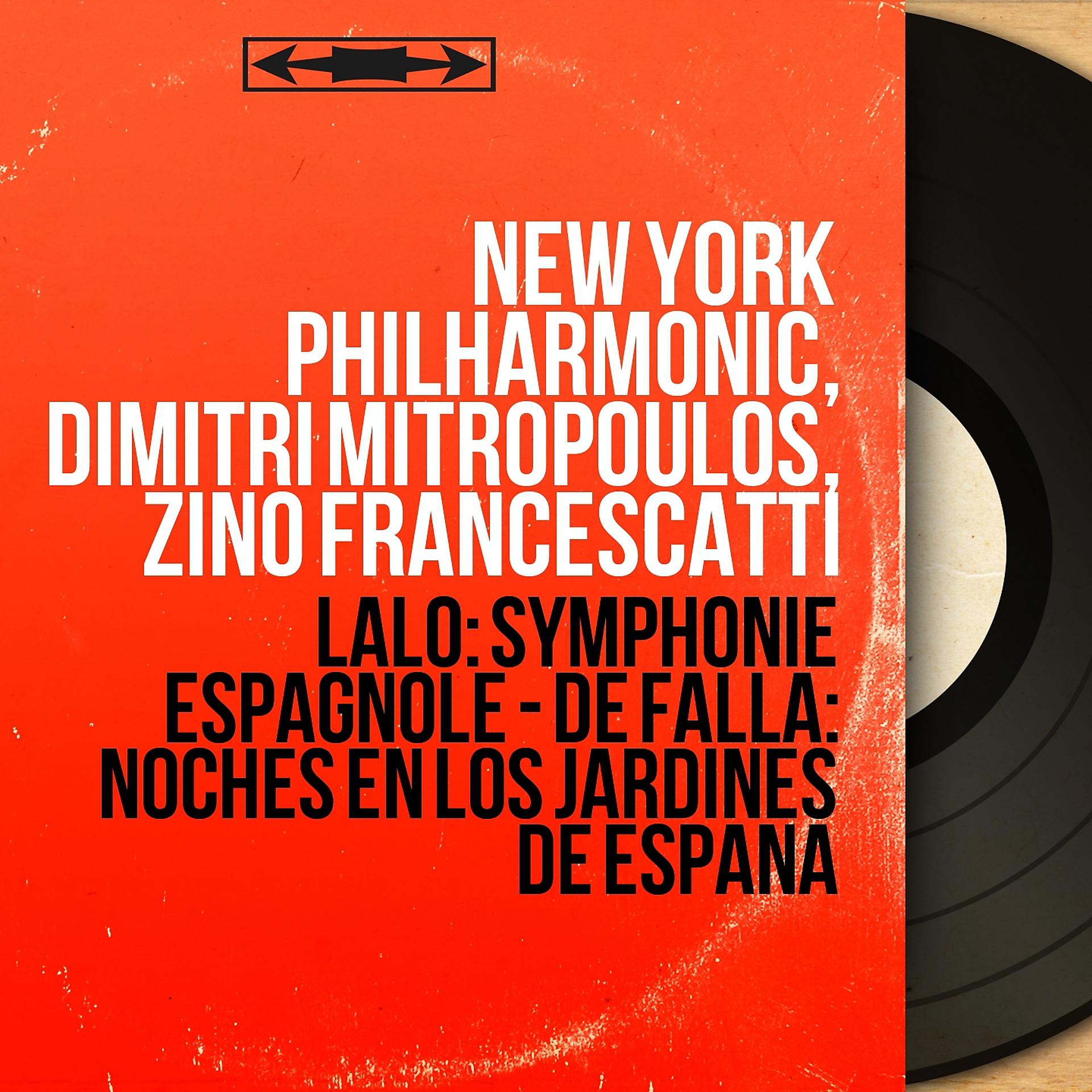 Постер альбома Lalo: Symphonie espagnole - De Falla: Noches en los Jardines de España