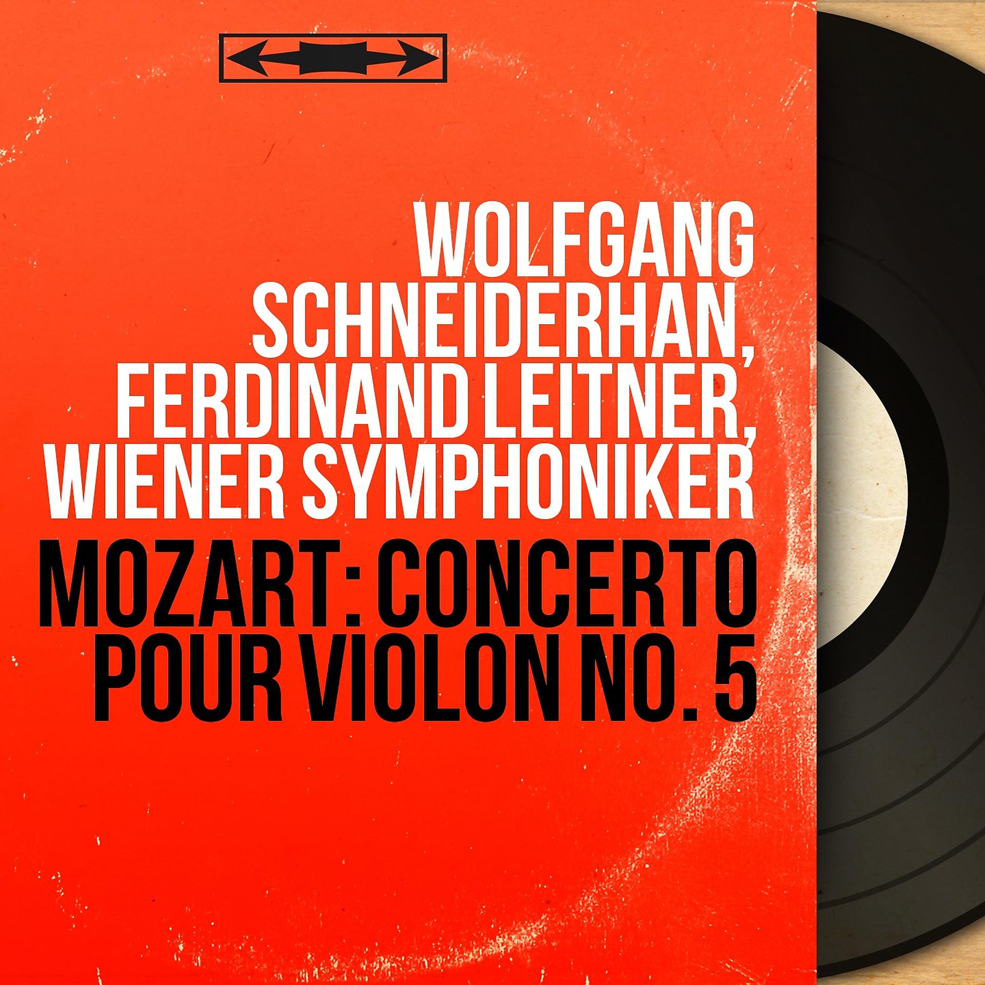 Постер альбома Mozart: Concerto pour violon No. 5