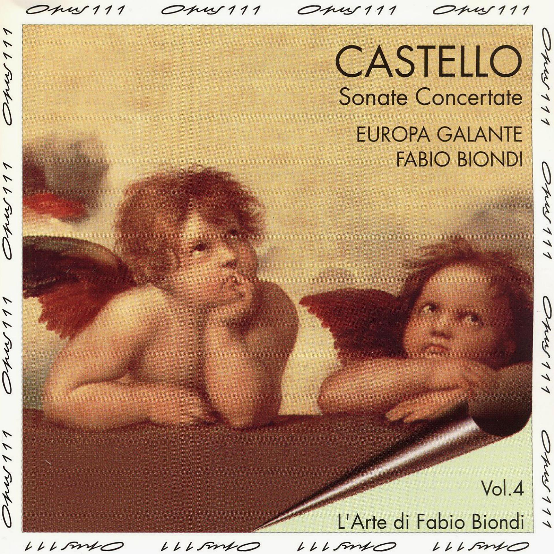 Постер альбома Castello: Sonate concertate