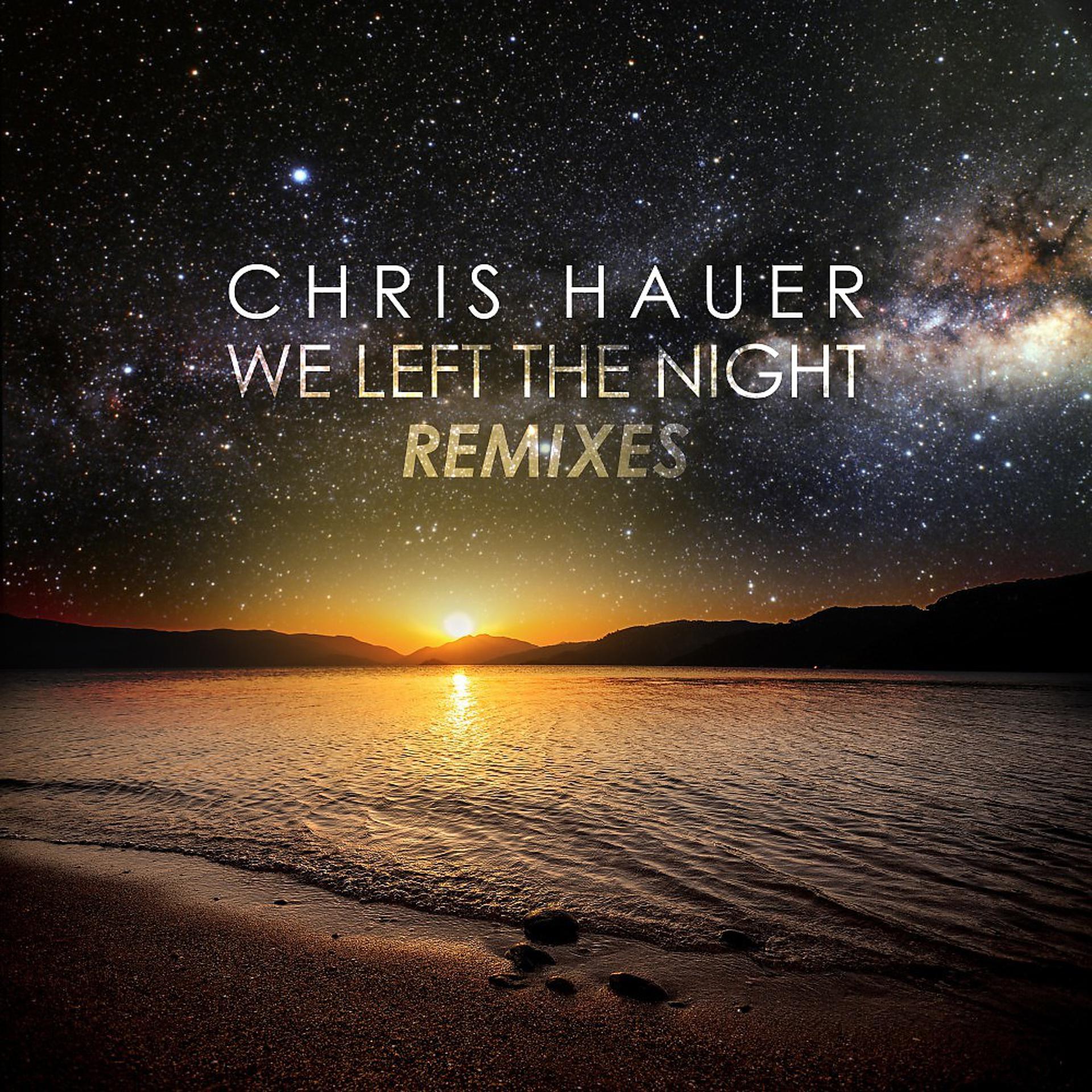 Постер альбома We Left the Night (Remixes)
