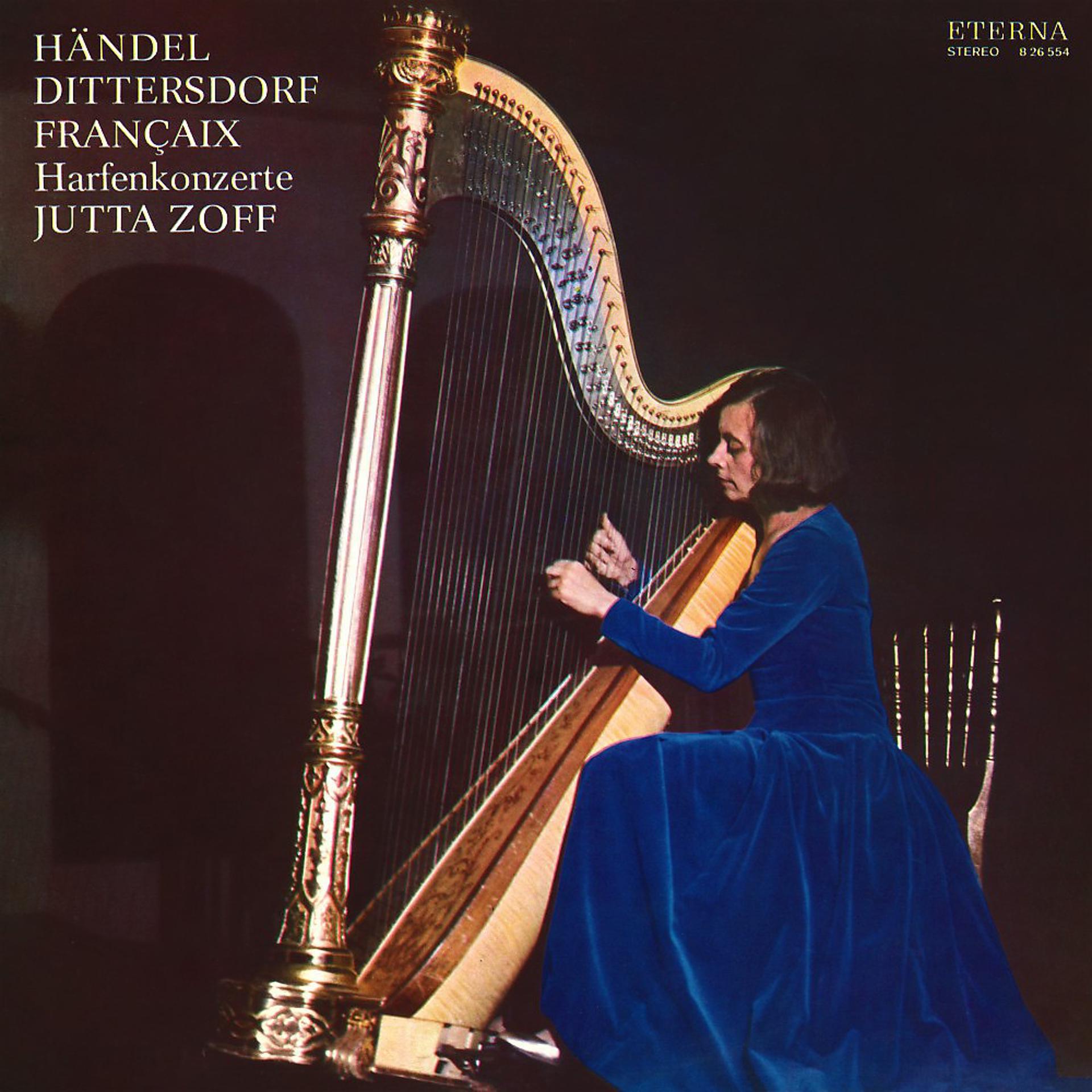 Постер альбома Händel, Dittersdorf & Françaix: Harfenkonzerte