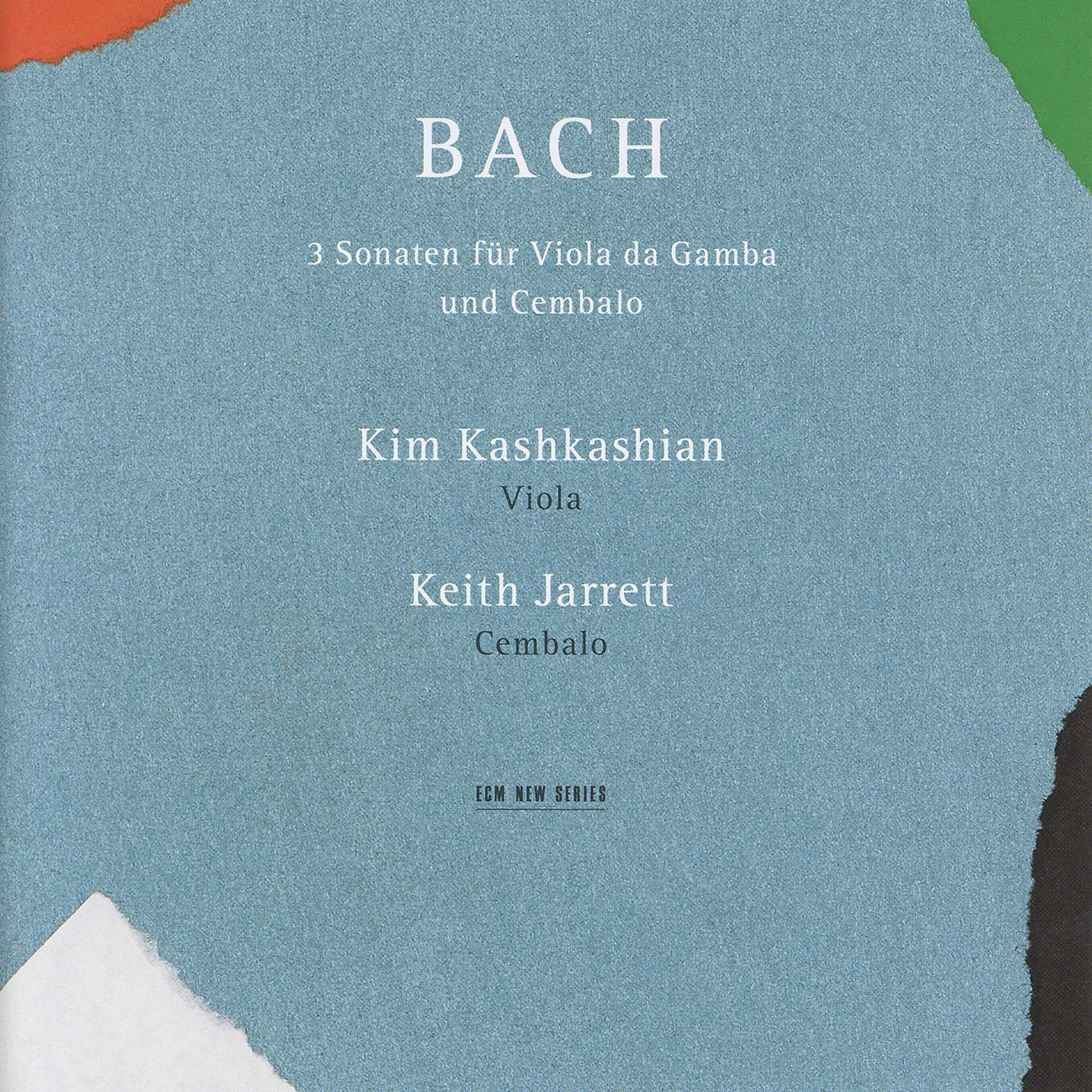 Постер альбома Bach: Drei Sonaten für Viola da Gamba und Cembalo