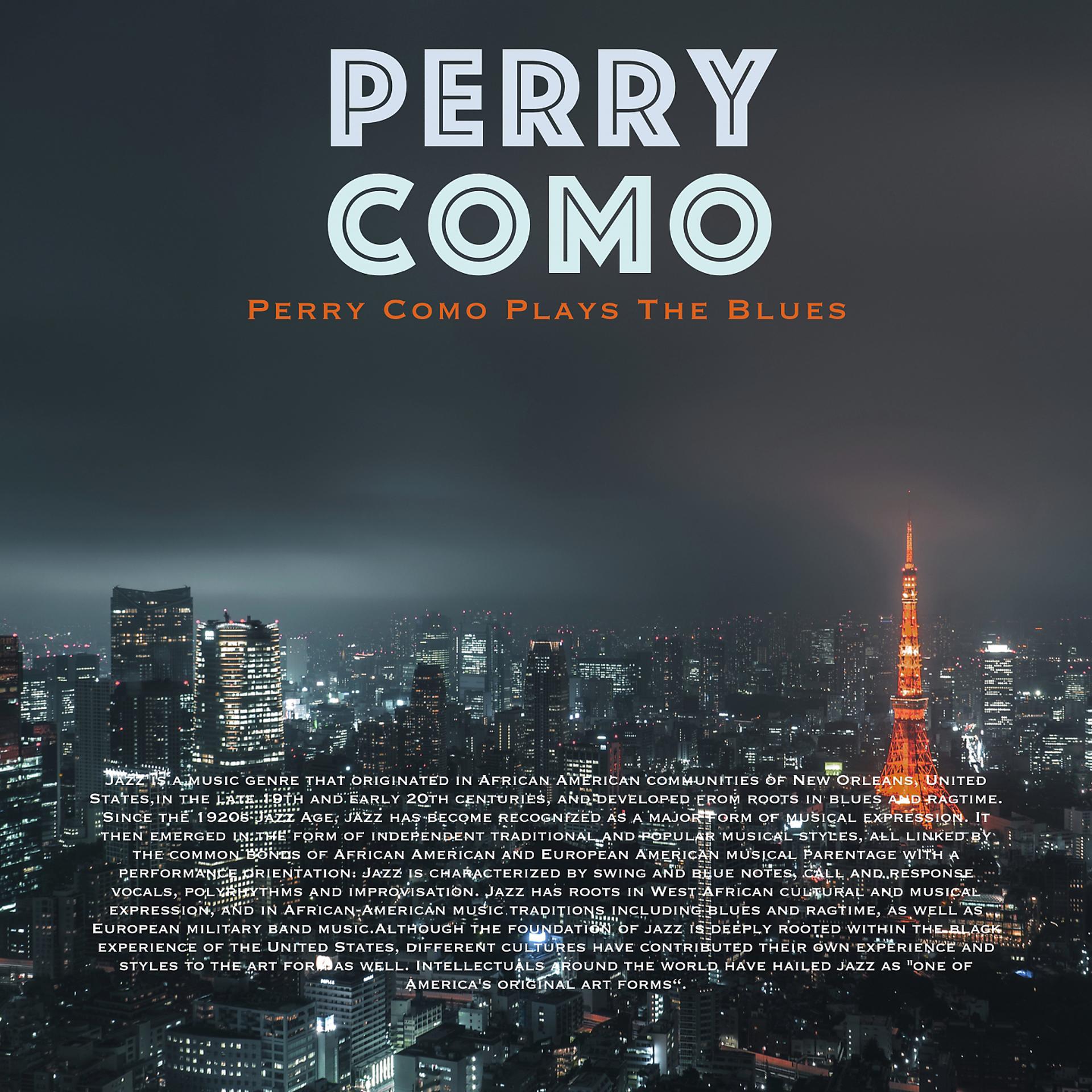 Постер альбома Perry Como Plays The Blues