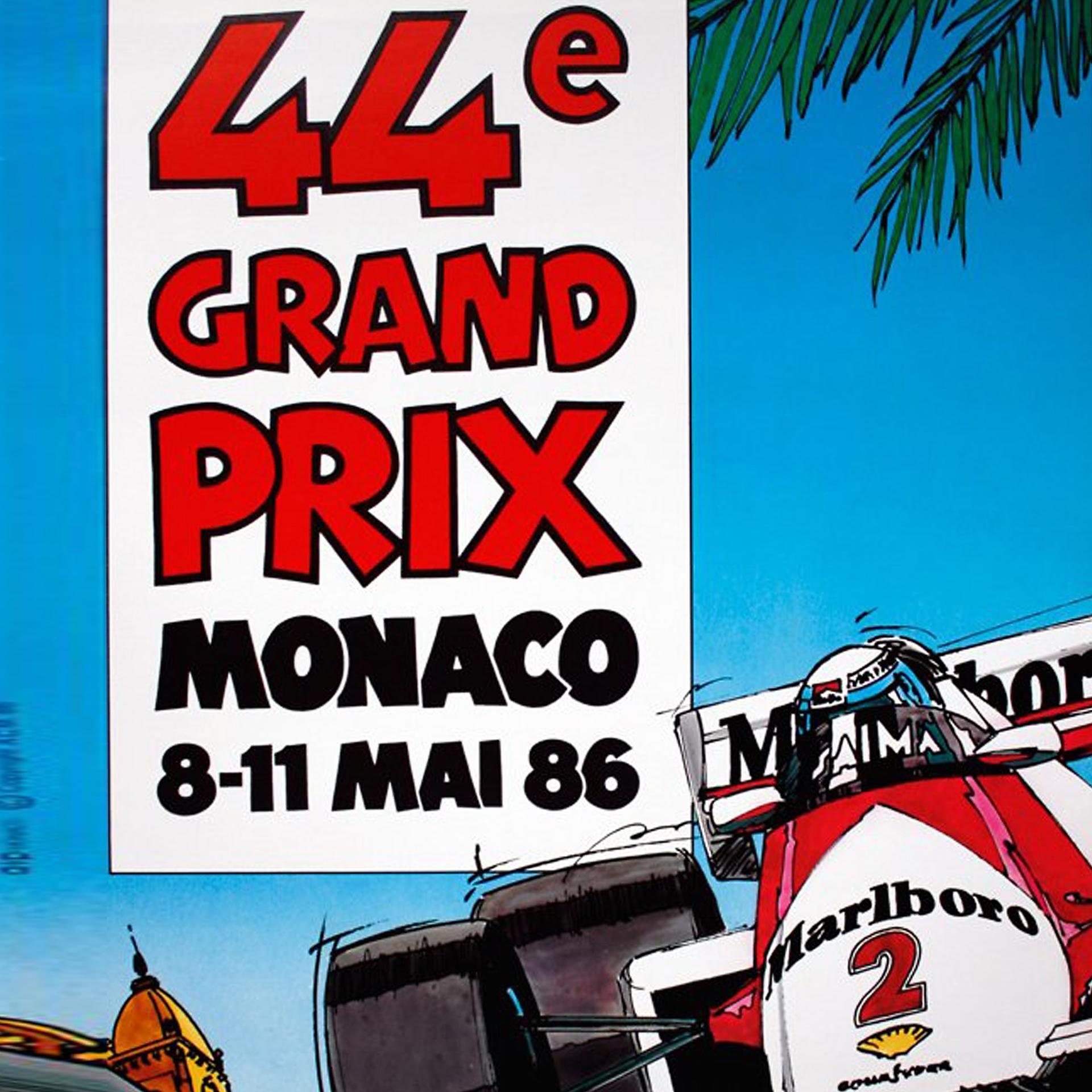 Постер альбома Monaco Grand Prix Montecarlo 1986