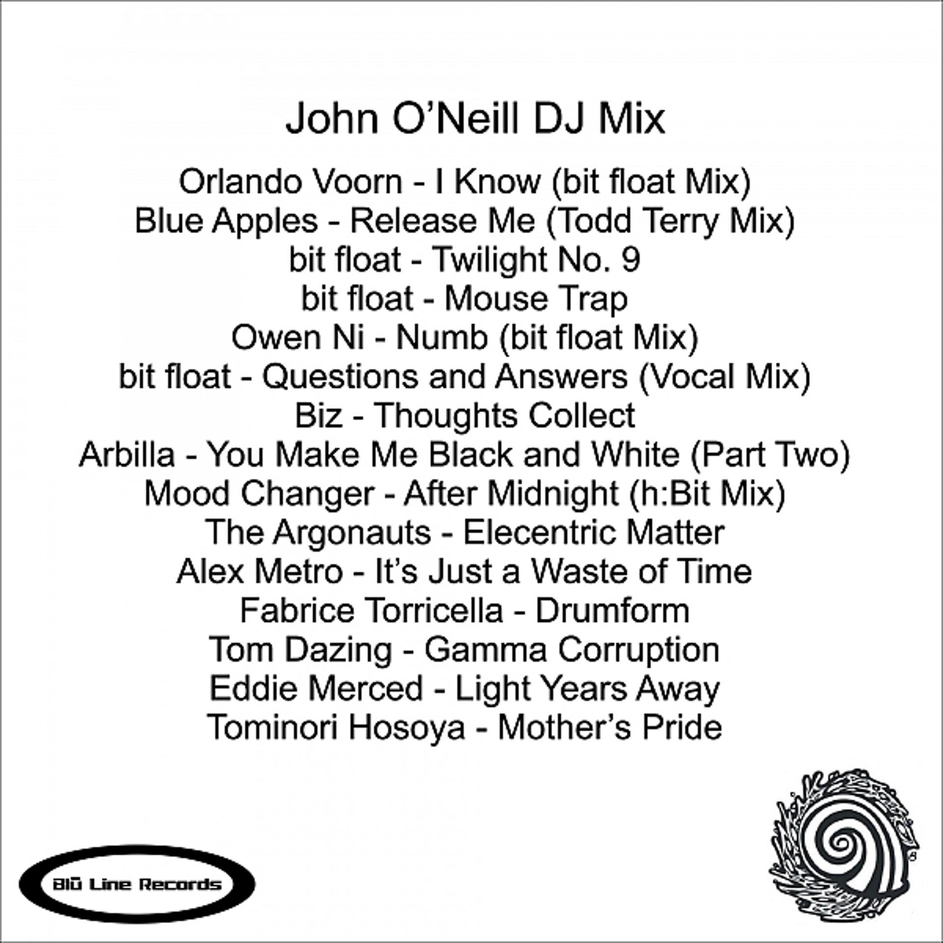 Постер альбома John O'Neill DJ Mix