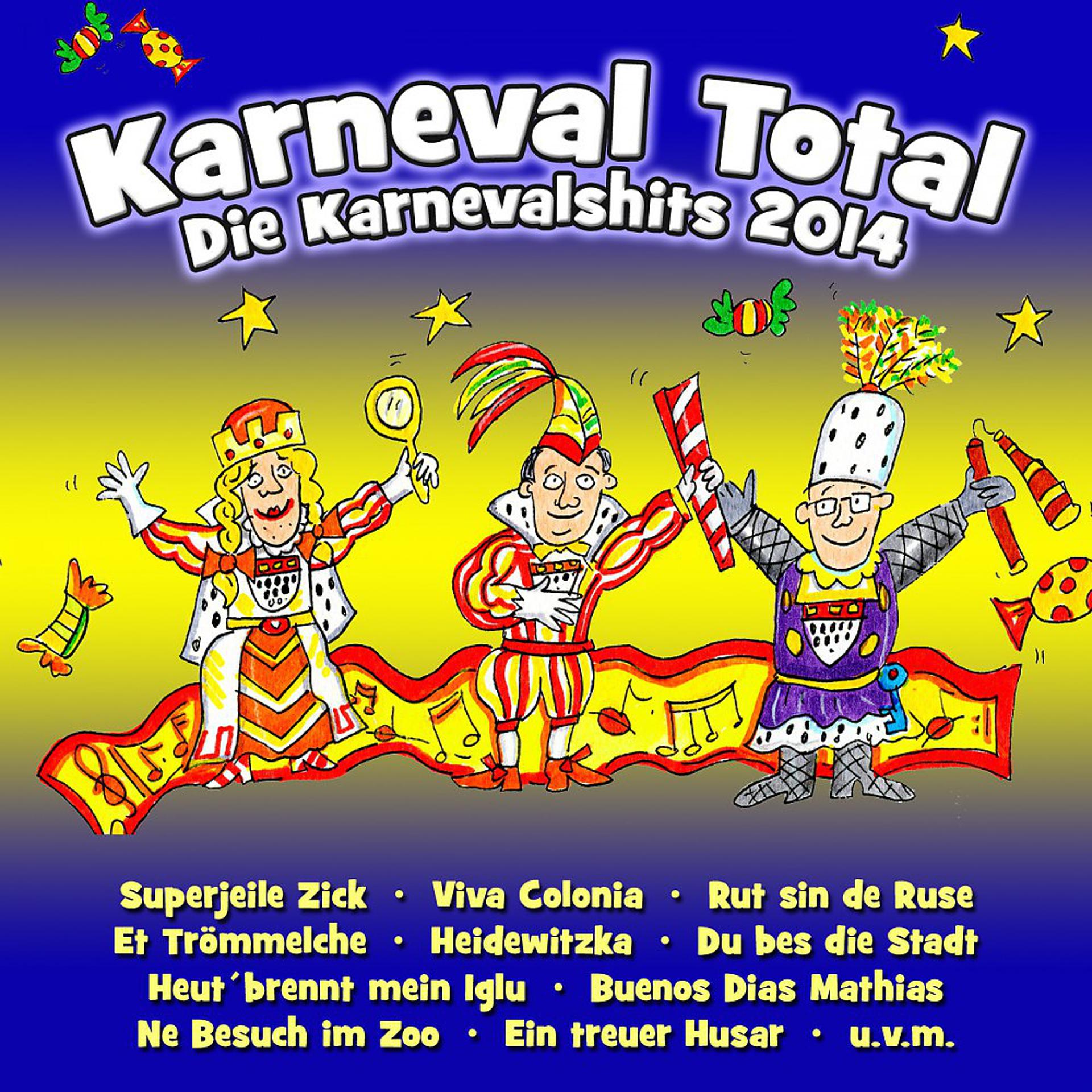 Постер альбома Karneval Total - Die Karnevalshits 2014