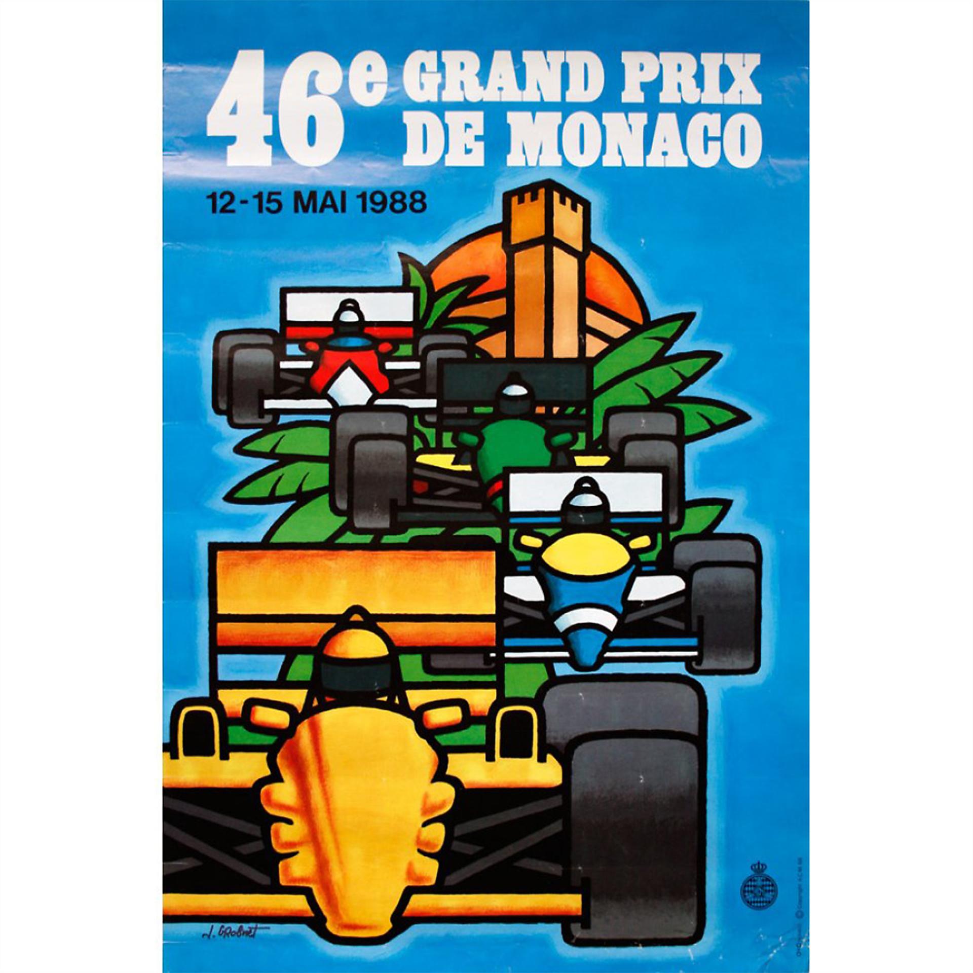 Постер альбома Monaco Grand Prix Montecarlo 1988