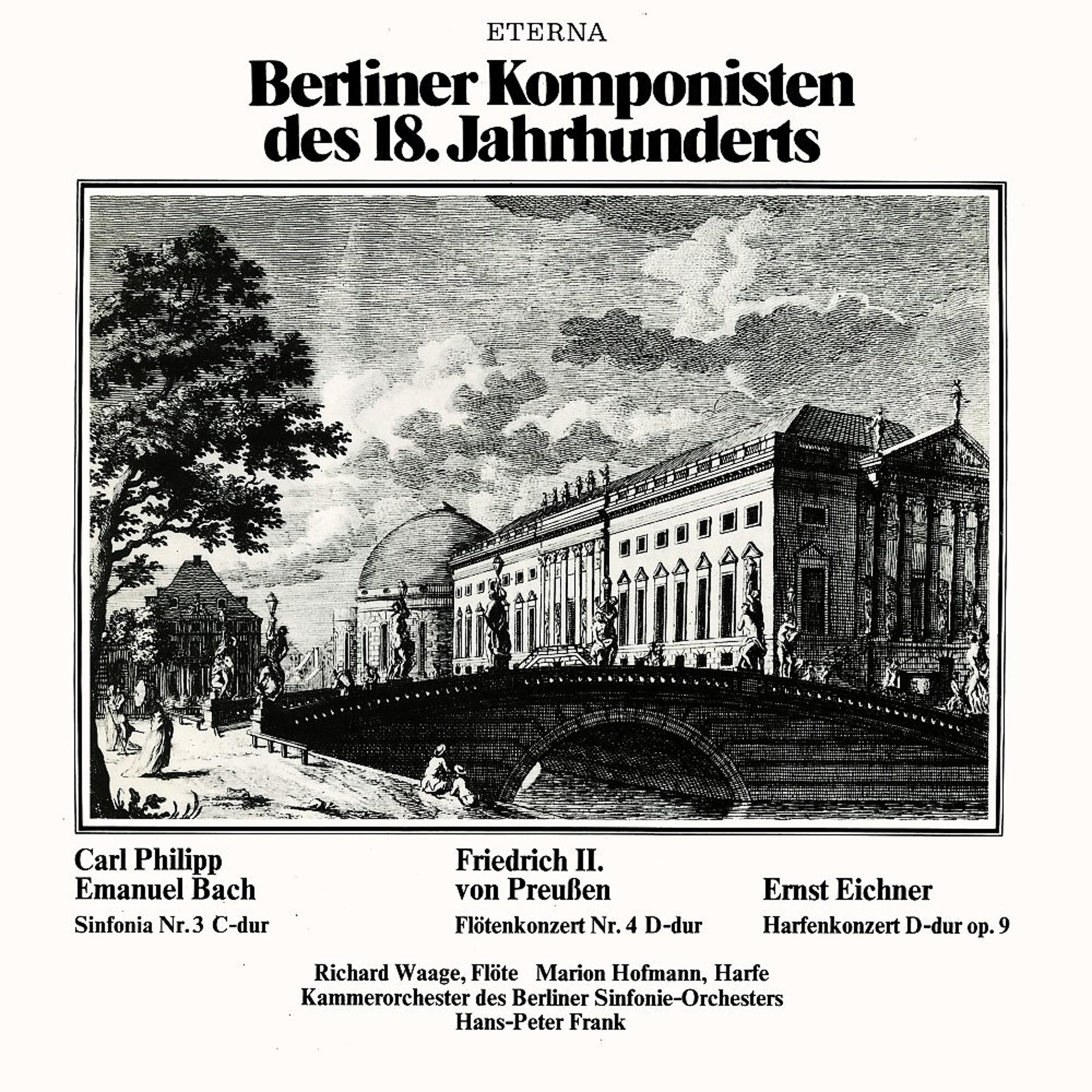 Постер альбома Berliner Komponisten des 18. Jahrhunderts