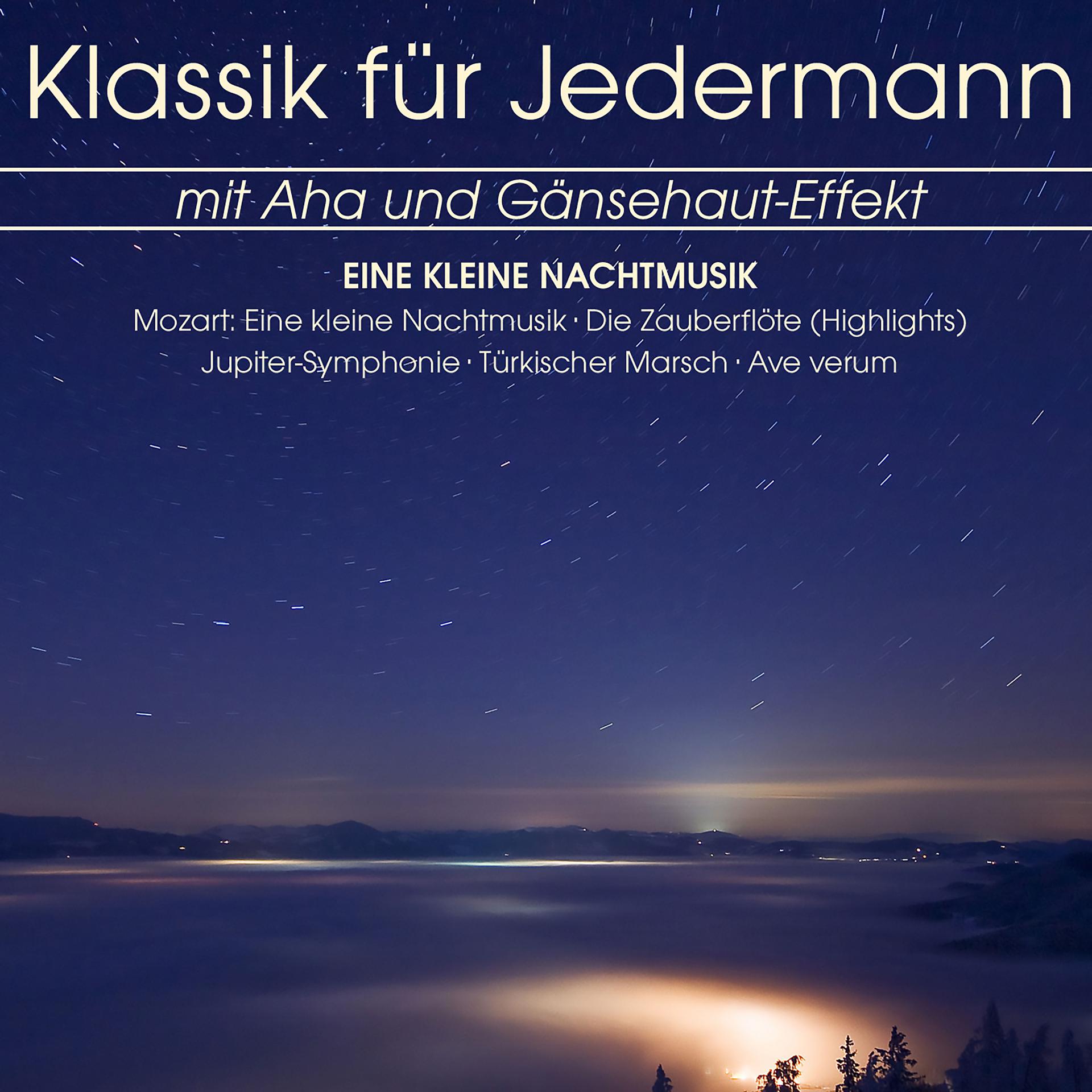 Постер альбома Klassik für Jedermann: Eine Kleine Nachtmusik