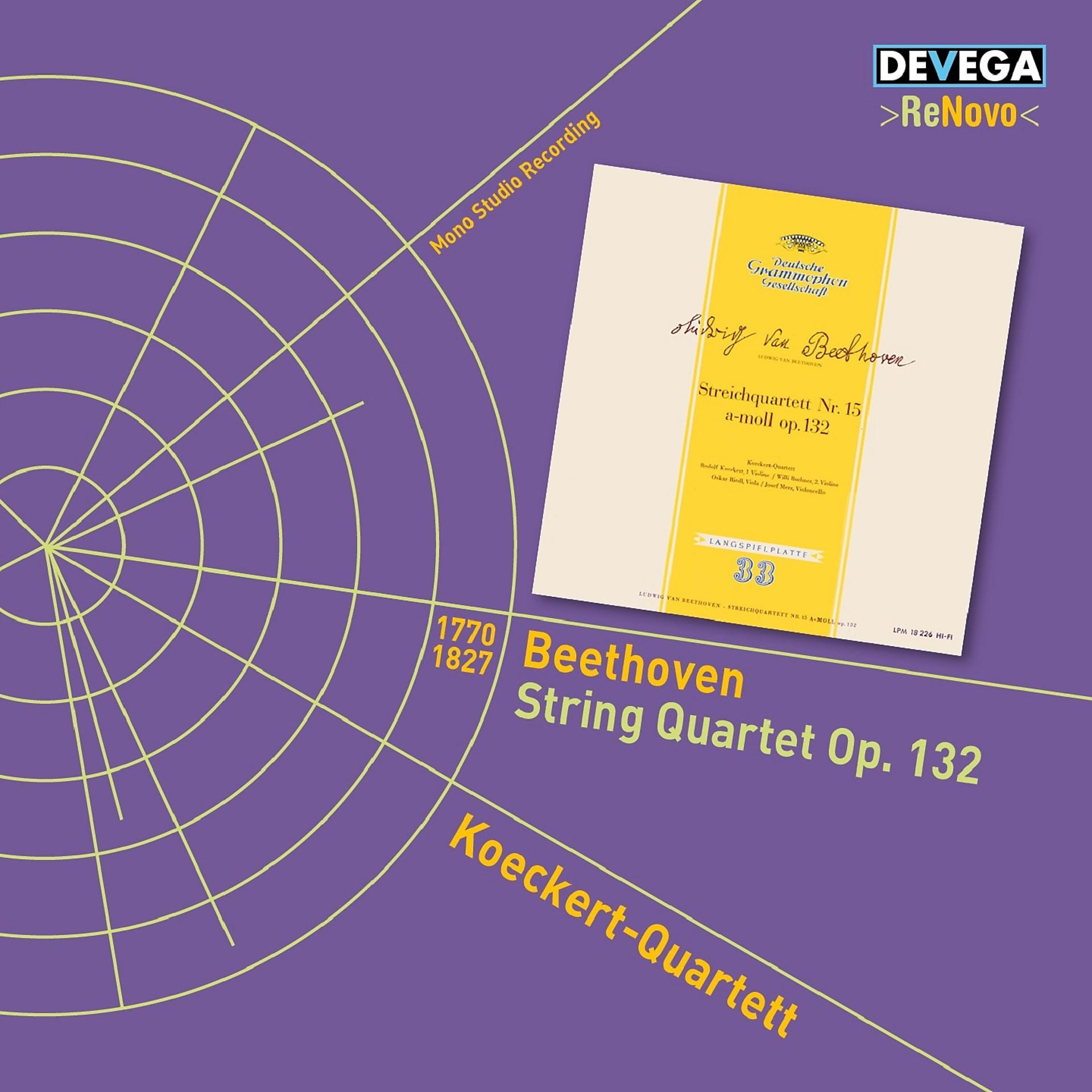 Постер альбома Beethoven: String Quartet Op. 132