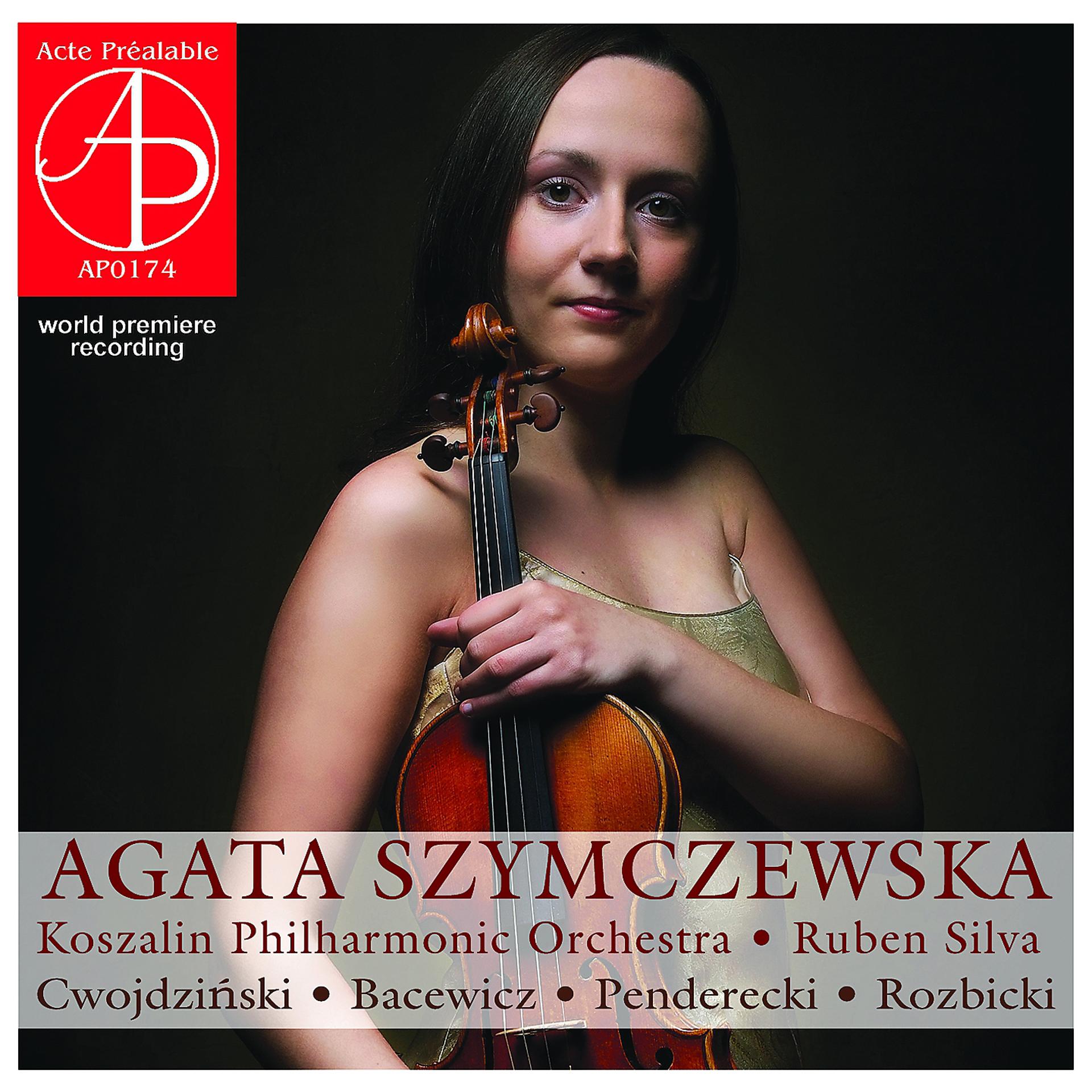 Постер альбома Cwojdzinski, Bacewicz, Penderecki, Rozbicki
