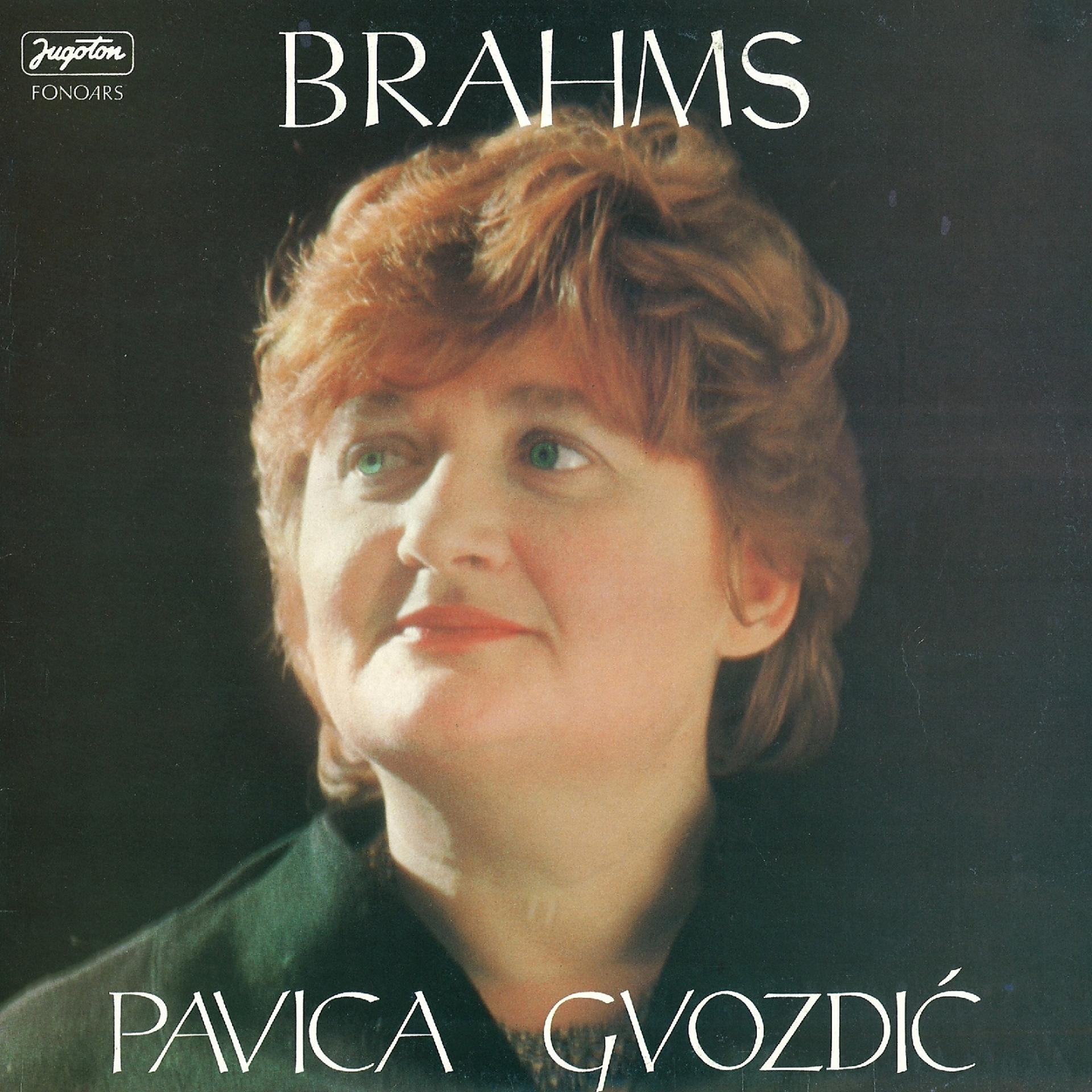 Постер альбома Pavica Gvozdić - Brahms