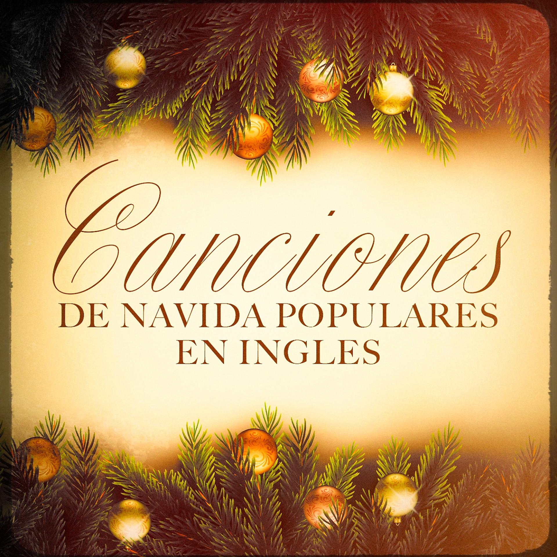 Постер альбома Canciones de Navidad Populares en Ingles