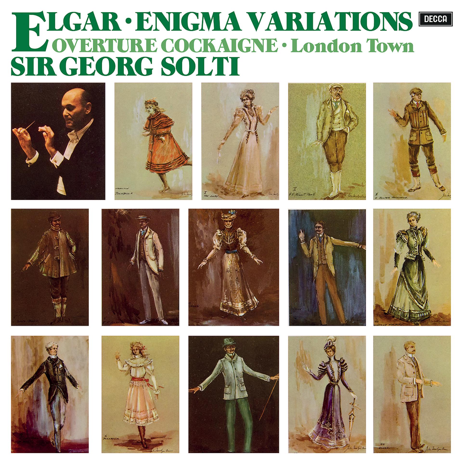 Постер альбома Elgar: Enigma Variations; Cockaigne