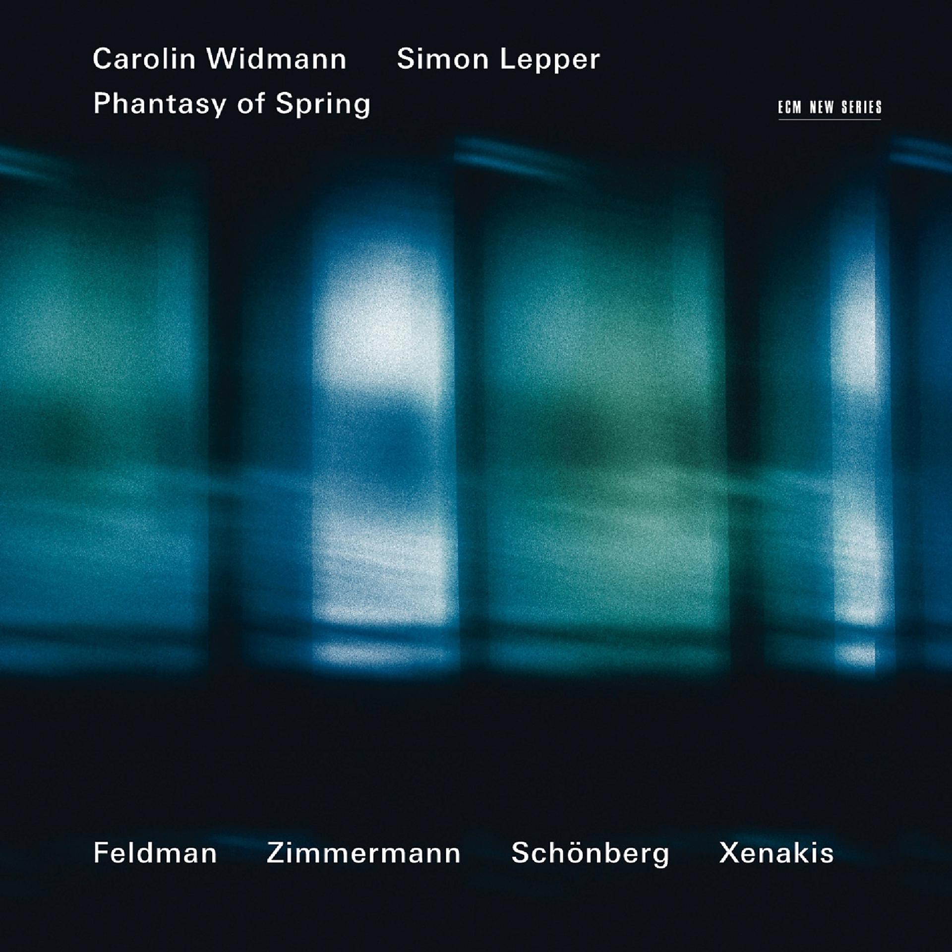 Постер альбома Feldman, Zimmermann, Schönberg, Xenakis