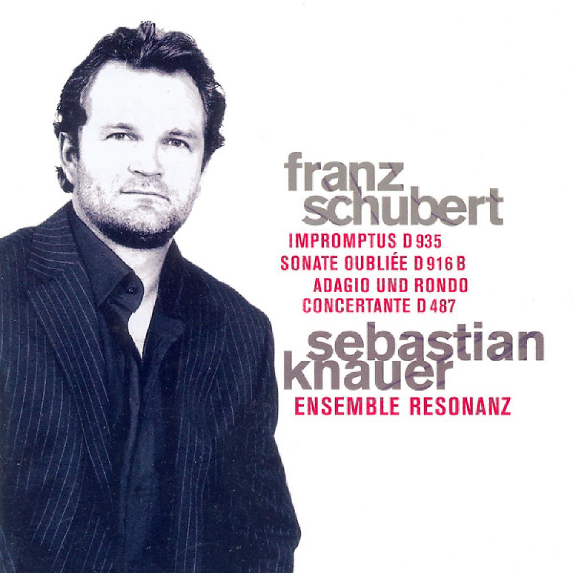 Постер альбома Franz Schubert: 4 Impromptus / Piano piece in C Major / Adagio and Rondo Concertante