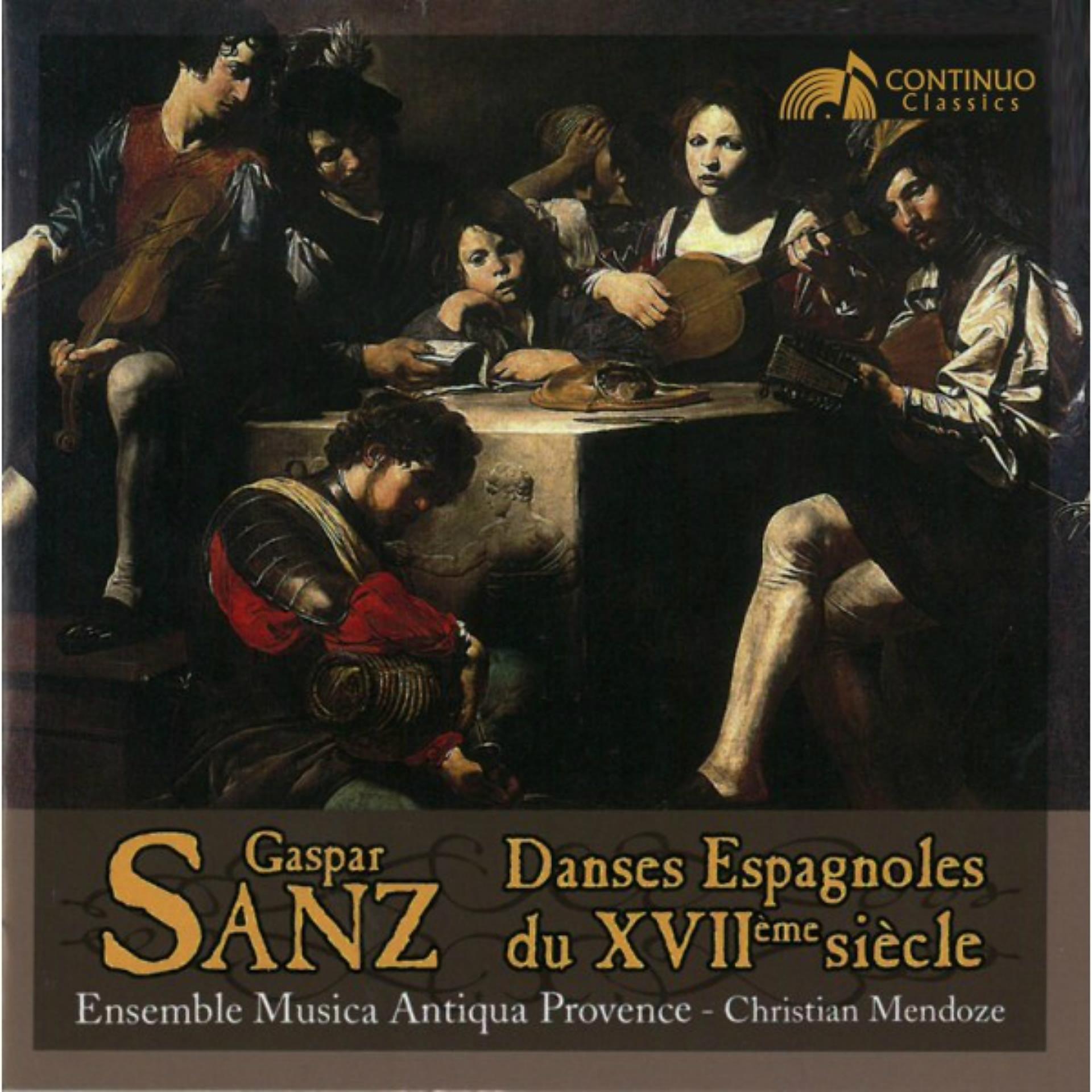 Постер альбома Danses espagnoles du XVIIème siècle