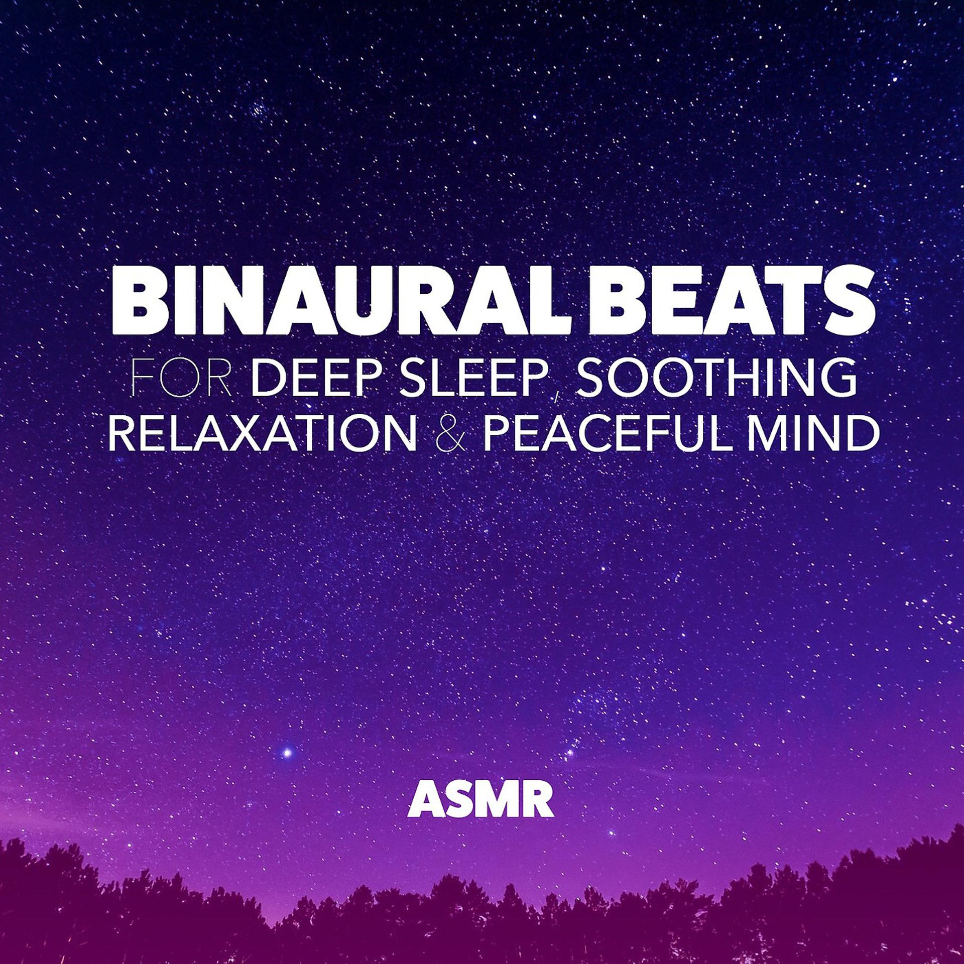 Постер альбома Binaural Beats for Deep Sleep, Soothing Relaxation & Peaceful Mind