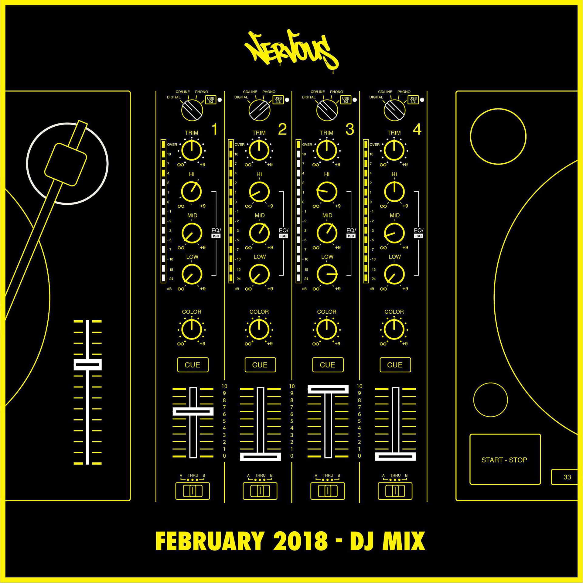 Постер альбома Nervous February 2018 - DJ Mix