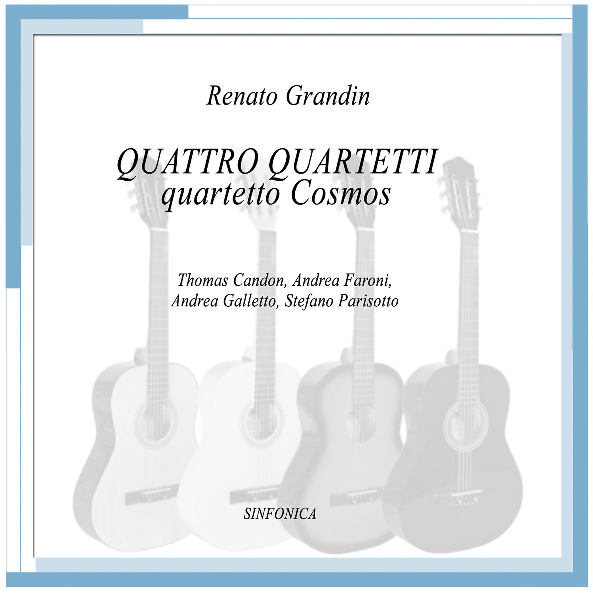Постер альбома Quattro quartetti (Per quattro chitarre)