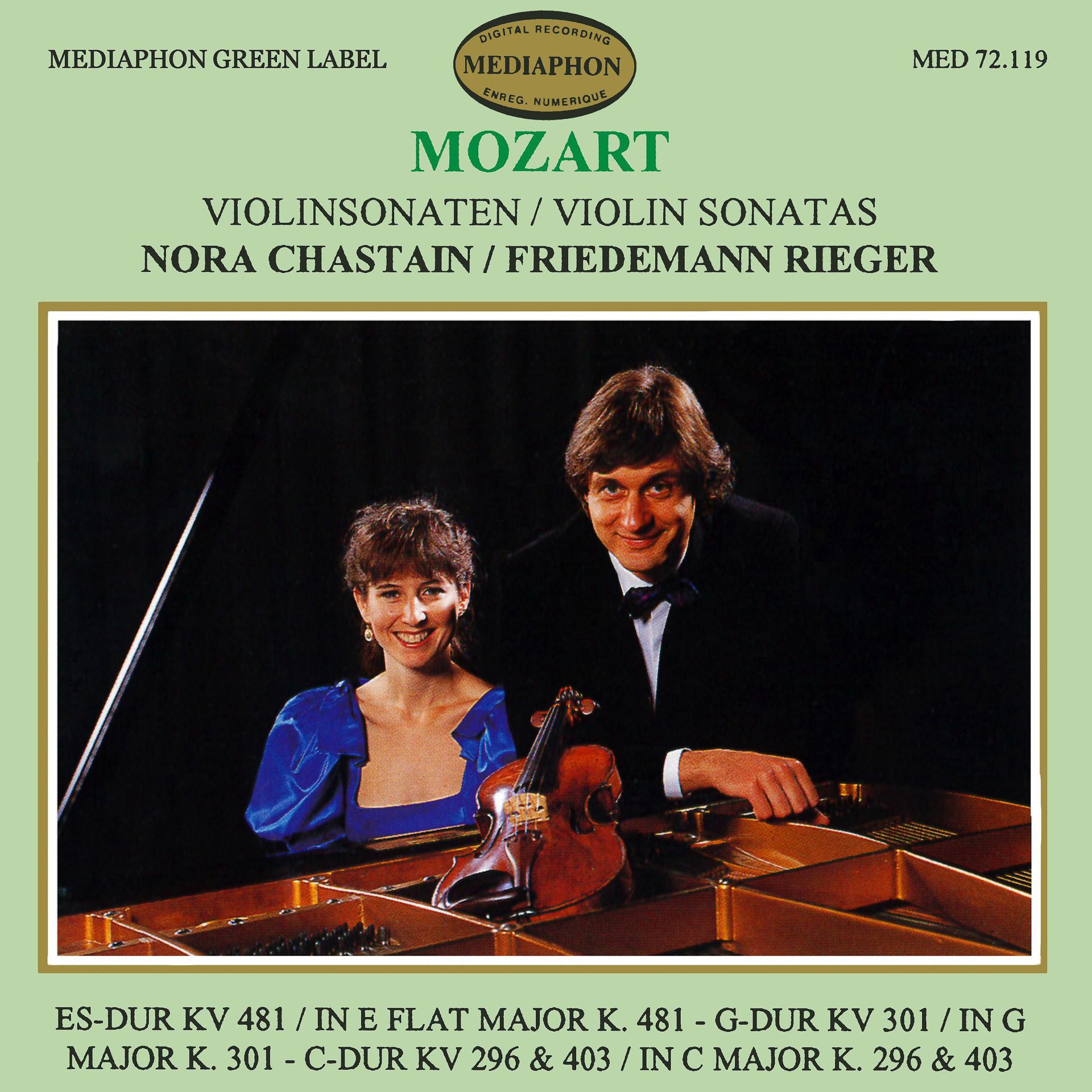 Постер альбома Mozart: Violin Sonatas Nos. 33, 30, 18 & 17