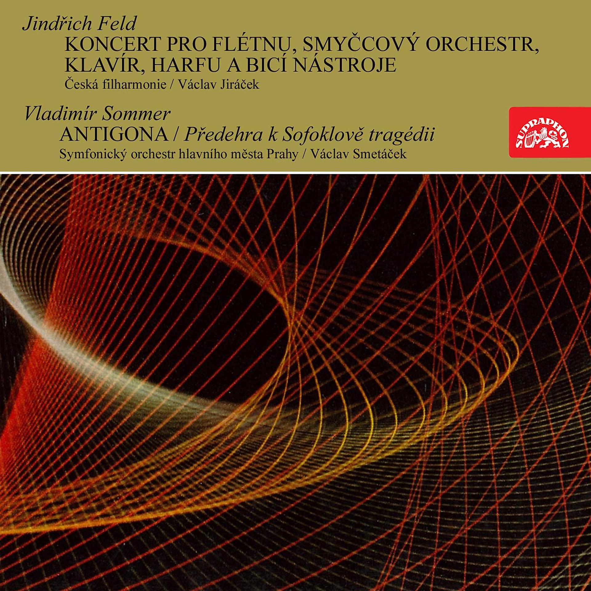 Постер альбома Feld: Concerto for Flute and Orchestra - Sommer: Antigona