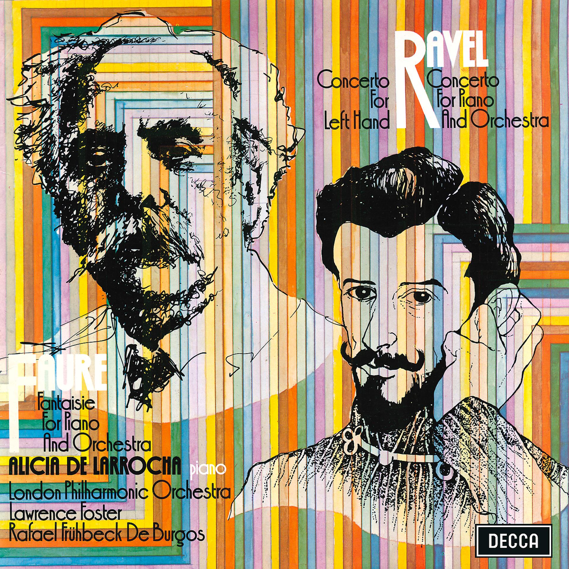Постер альбома Ravel: Piano Concertos / Fauré: Fantasie