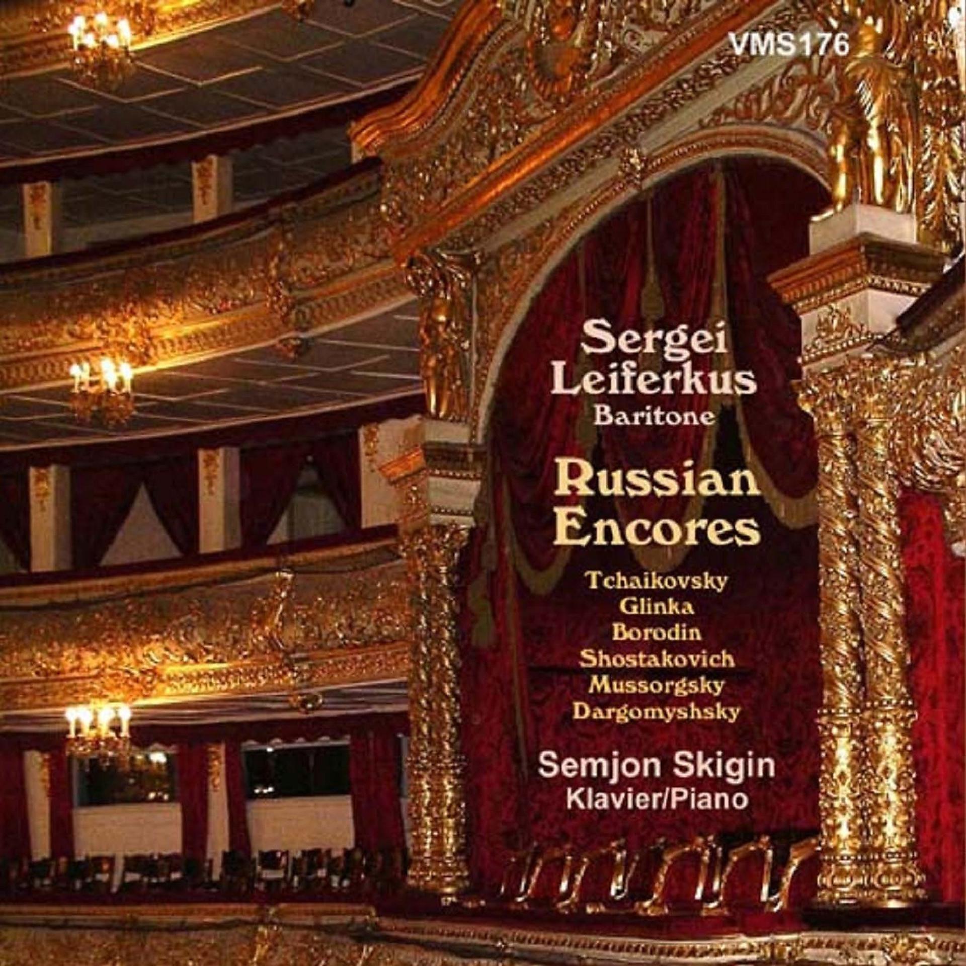 Постер альбома Sergei Leiferkus Sings Russian Encores
