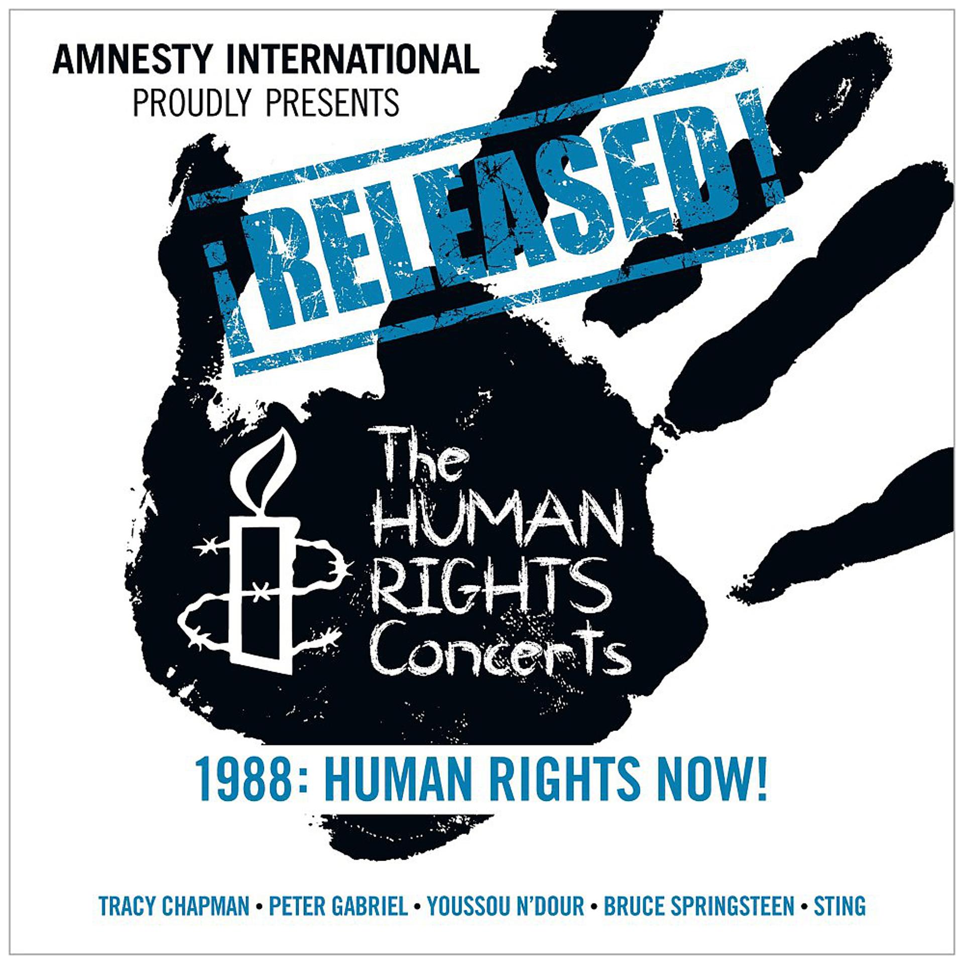 Постер альбома Released! the Human Rights Concerts 1988: Human Rights Now! (Live)