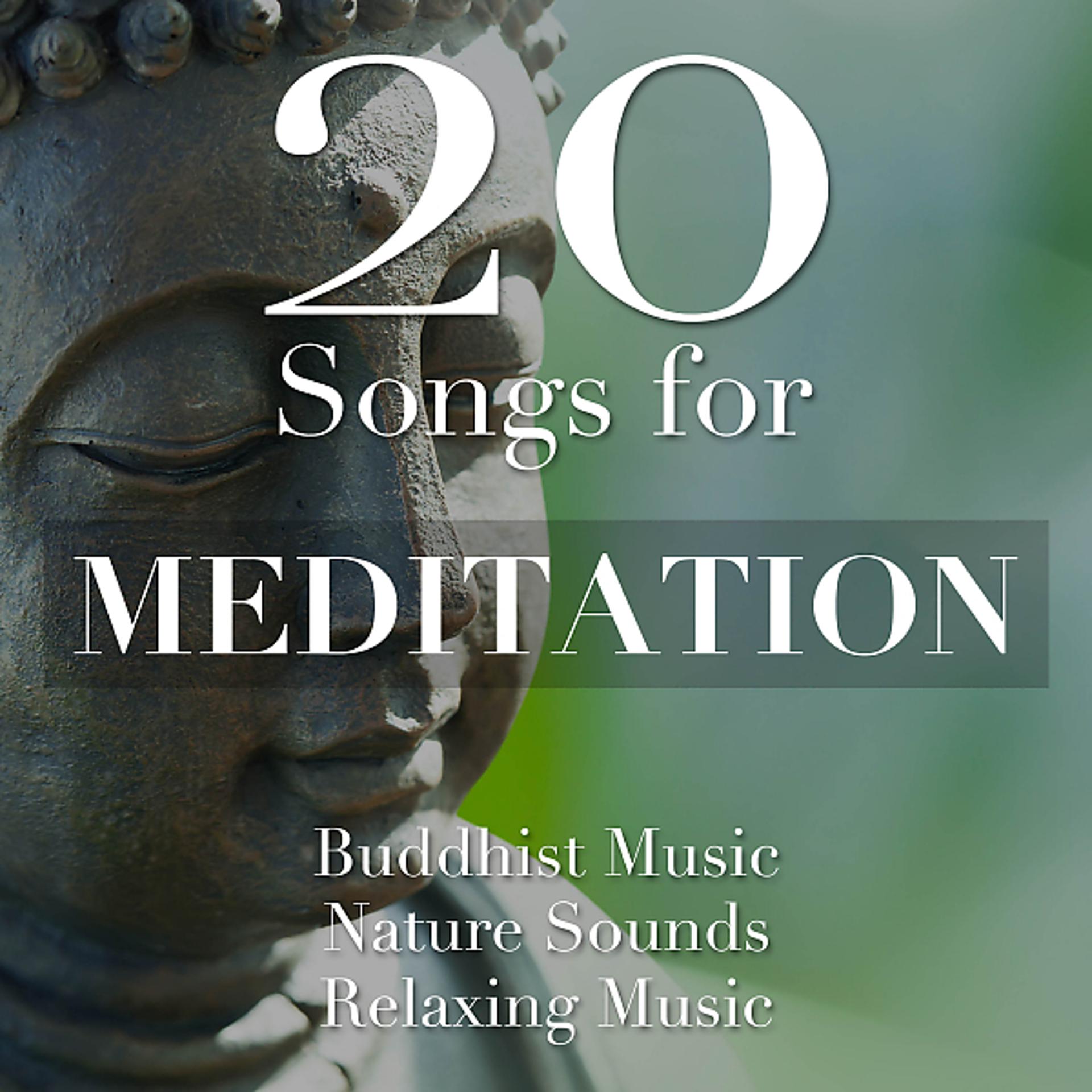Постер альбома 20 Songs for Meditation - Buddhist Music for Spritual Enlightenment
