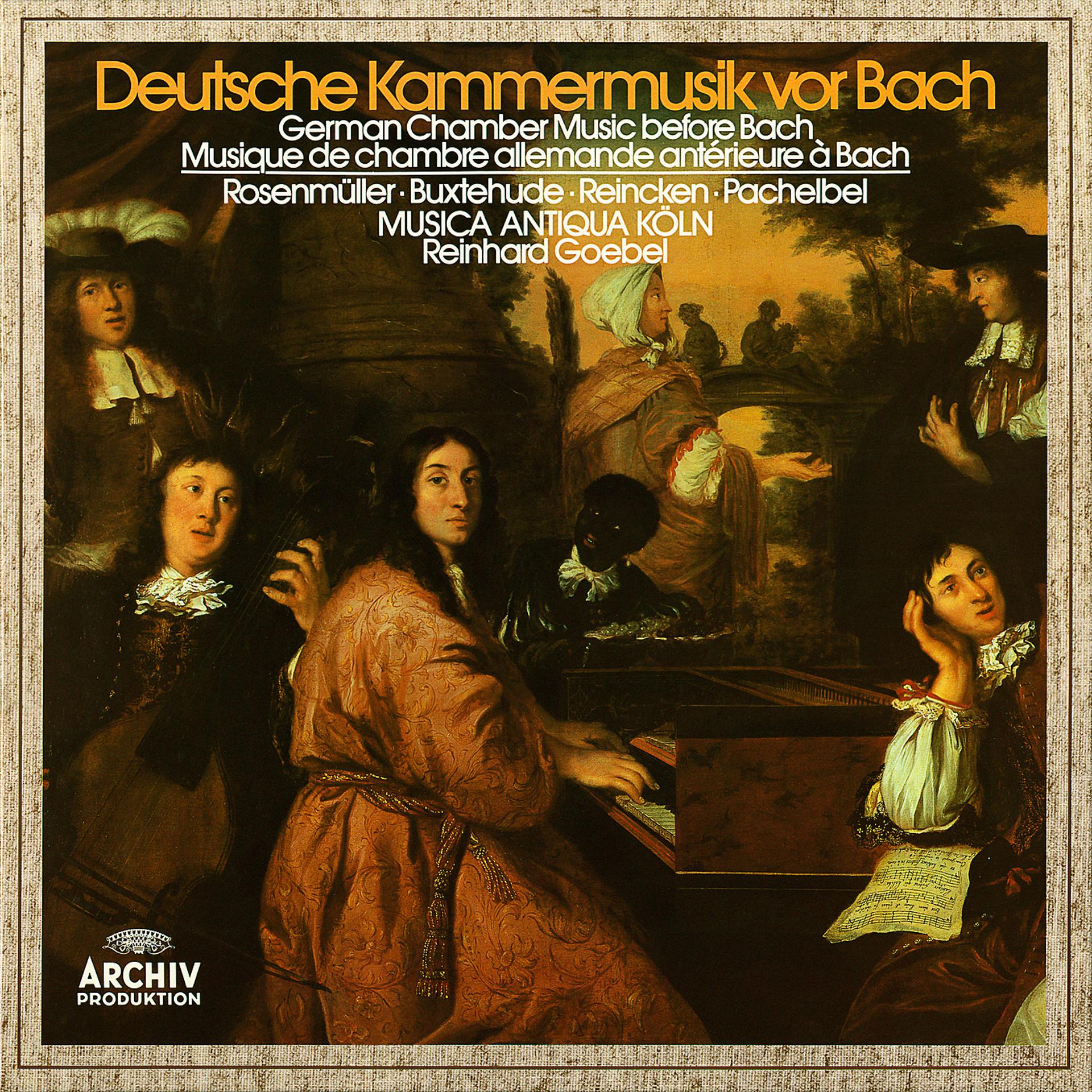 Постер альбома German Chamber Music Before Bach