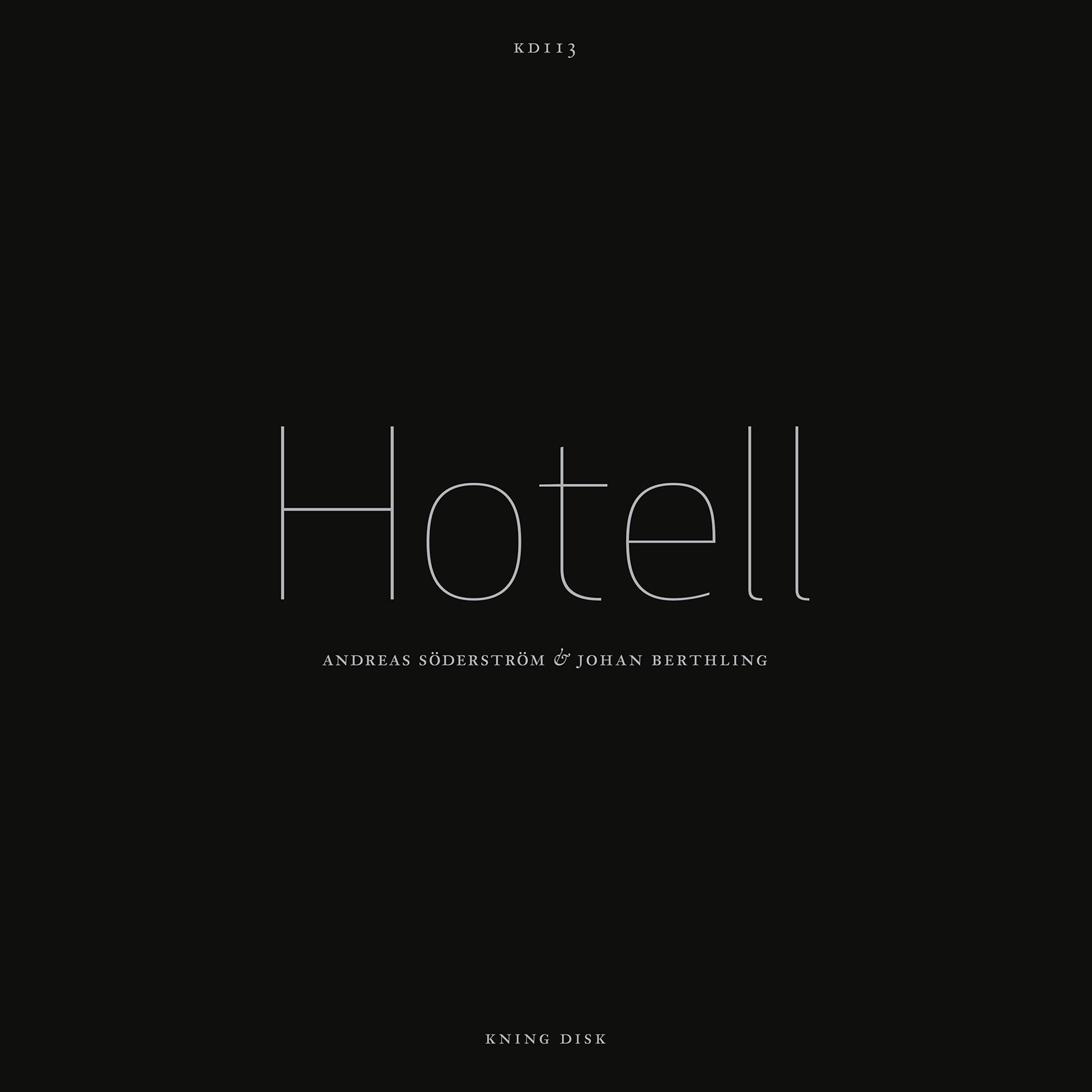 Постер альбома Hotell