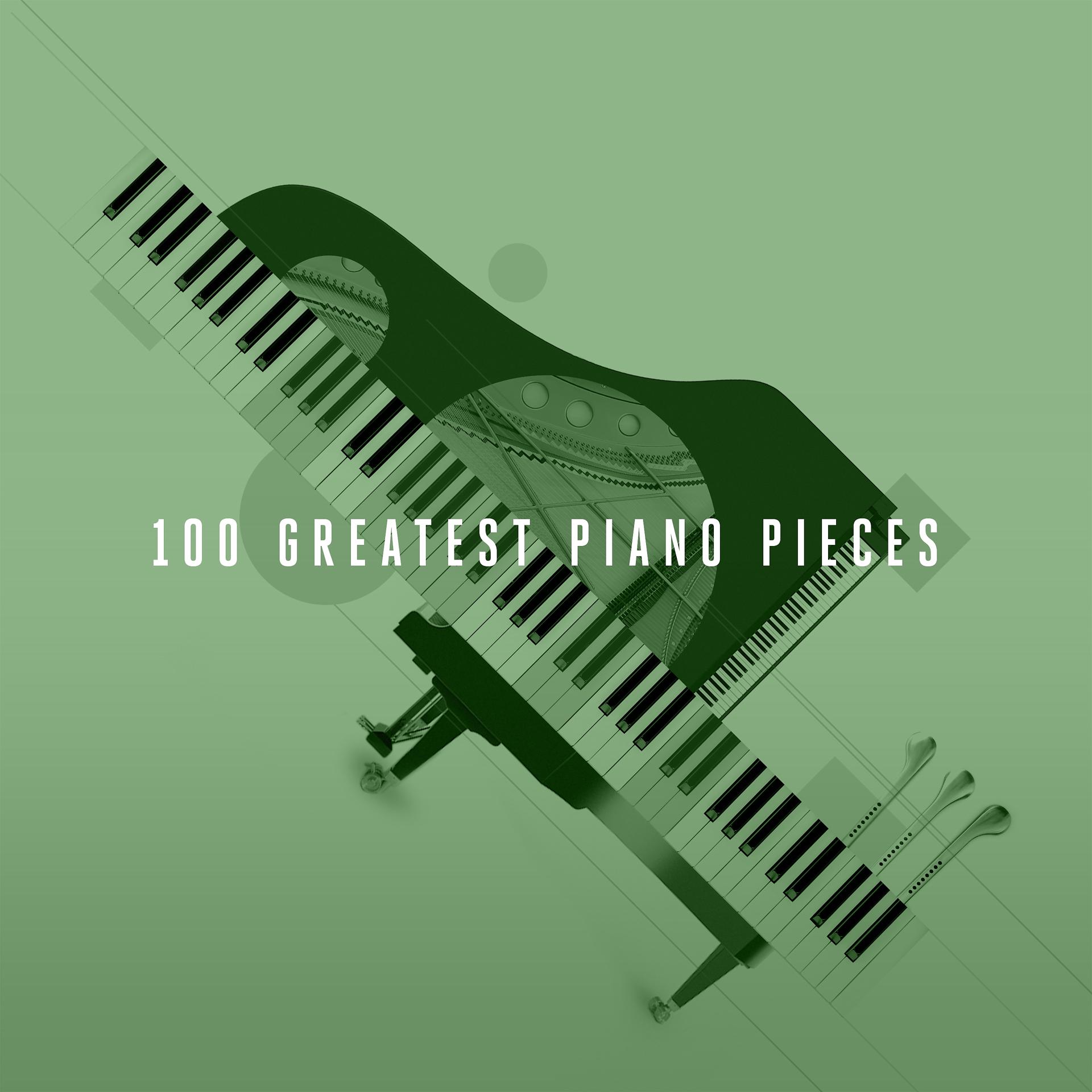 Постер альбома 100 Greatest Piano Pieces