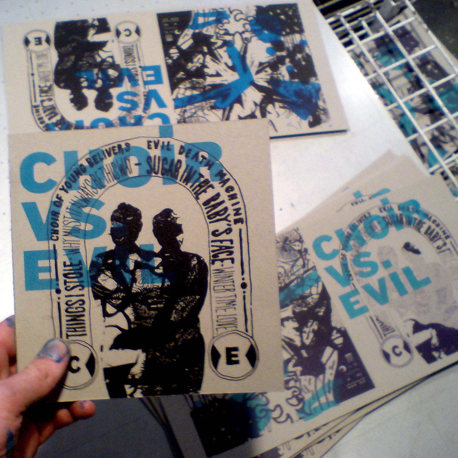 Постер альбома Choir vs. Evil
