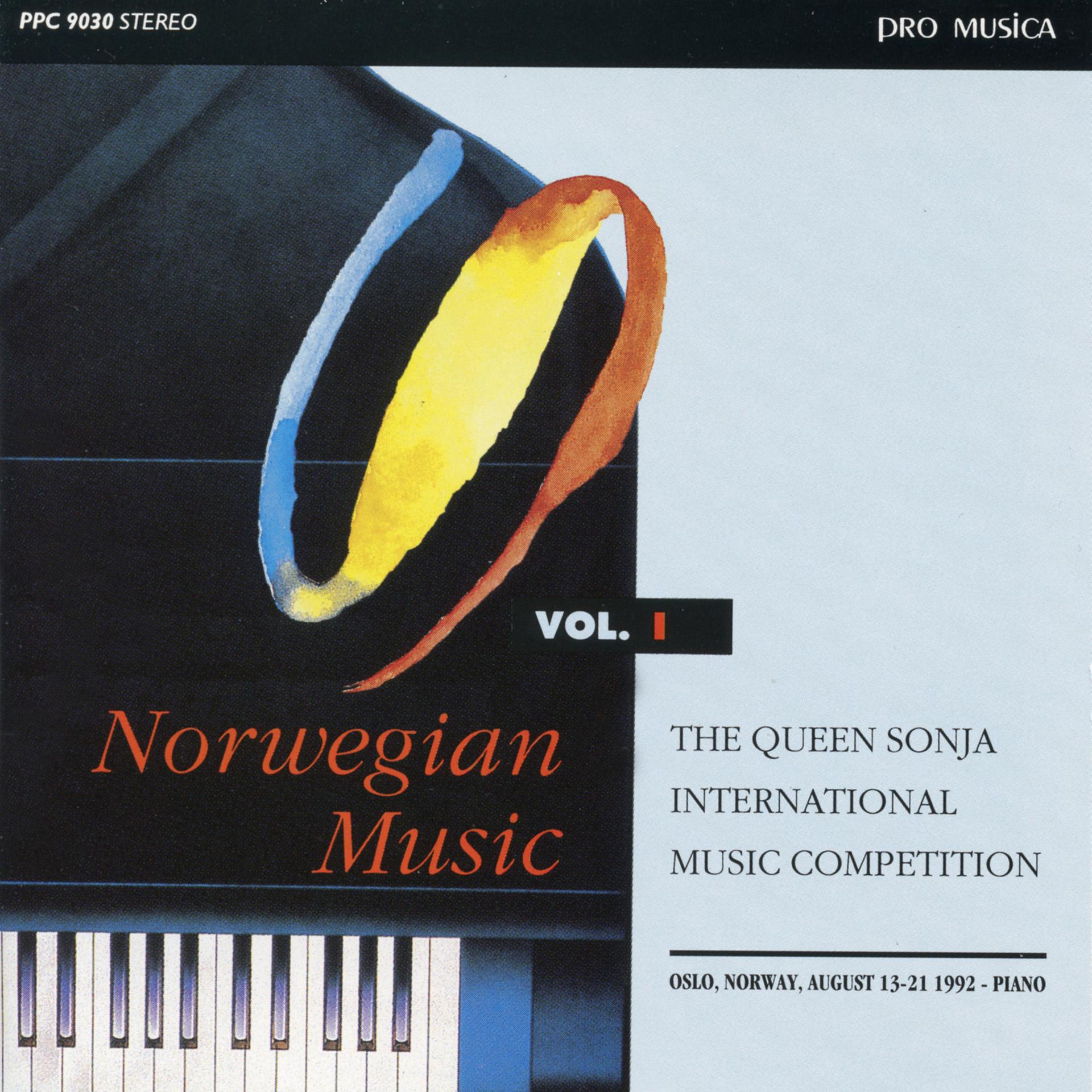 Постер альбома The Queen Sonja International Music Competition 1992, Vol. 1