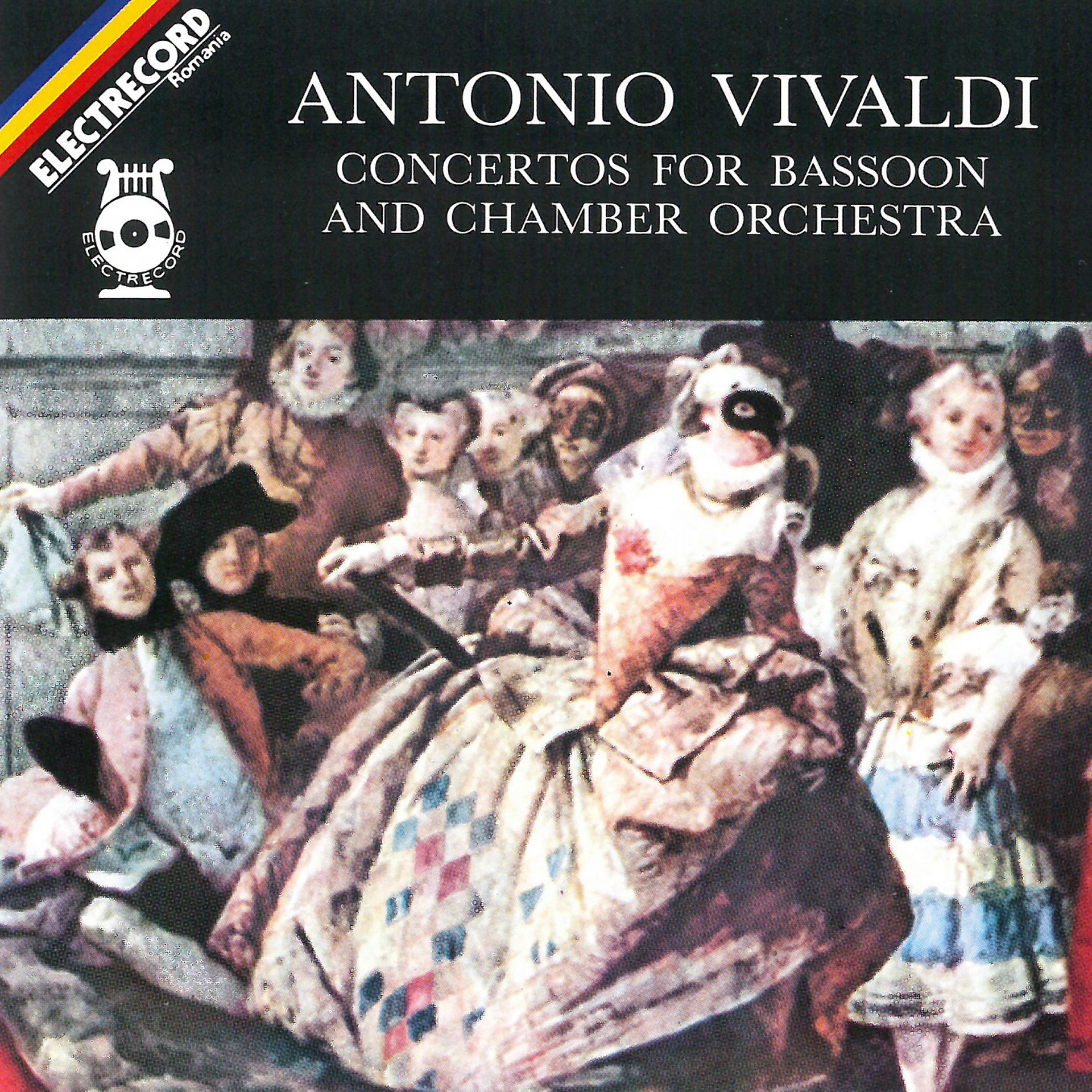 Постер альбома Antonio Vivaldi: Concertos for bassoon and chamber orchestra