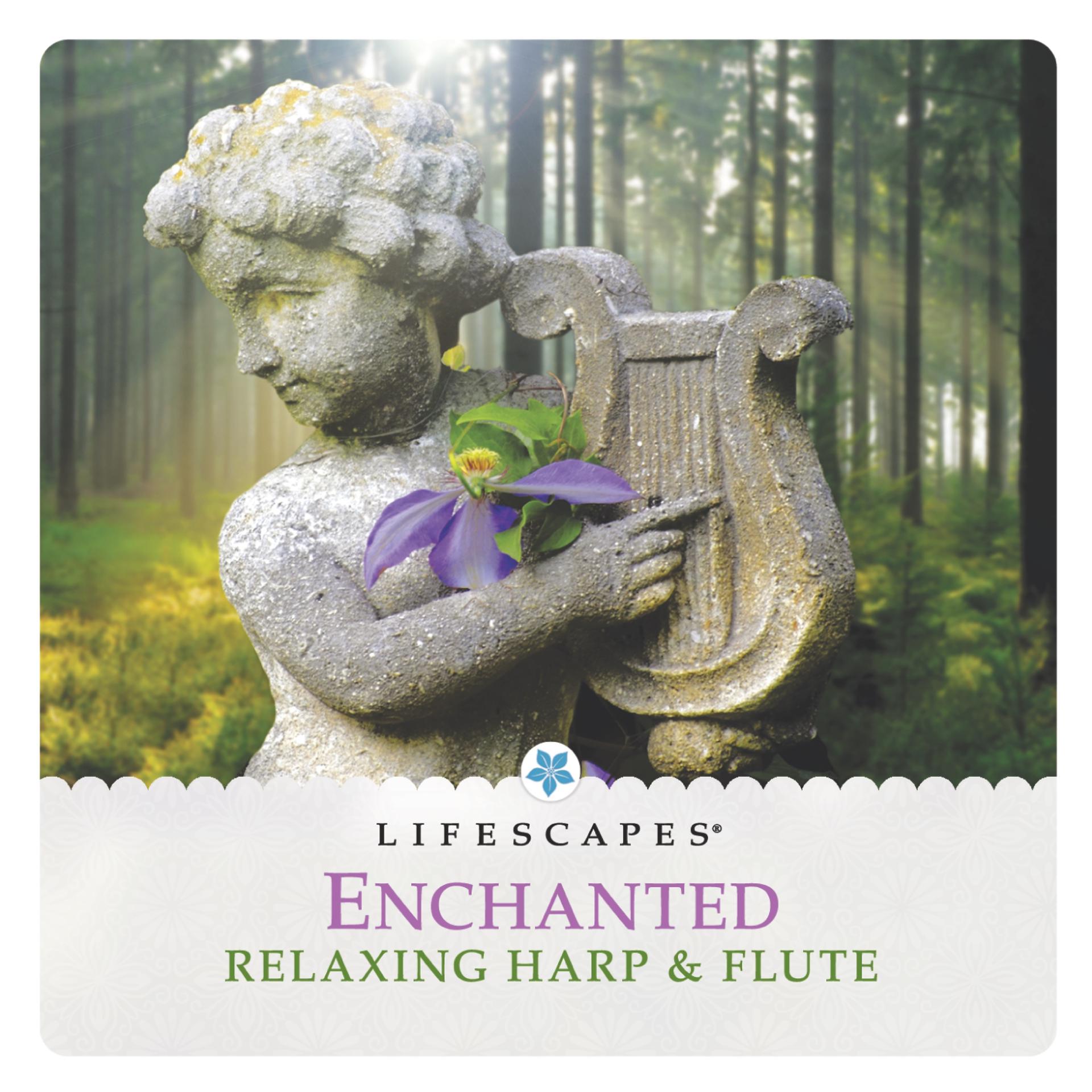 Постер альбома Enchanted: Relaxing Harp & Flute