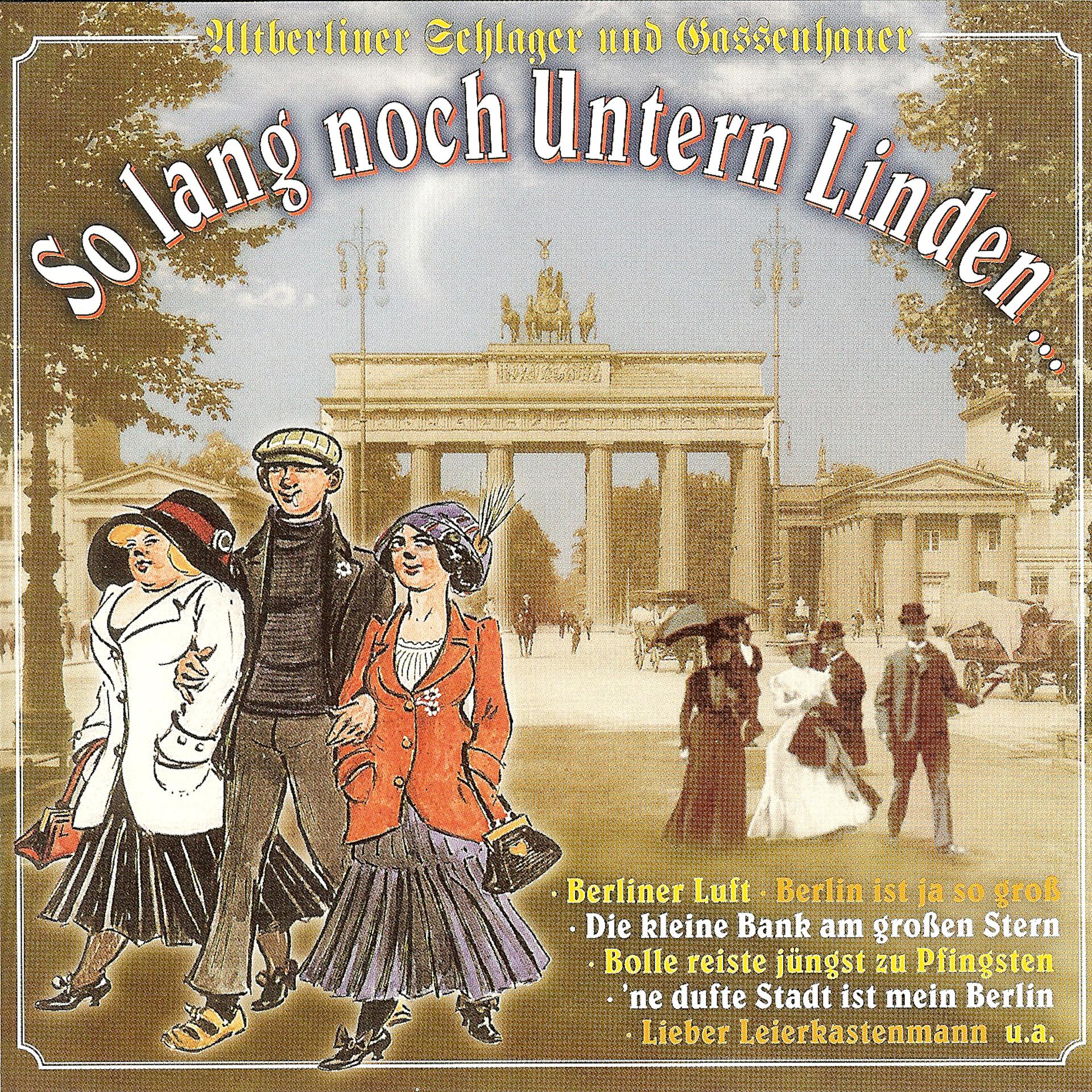 Постер альбома So lang noch Untern Linden