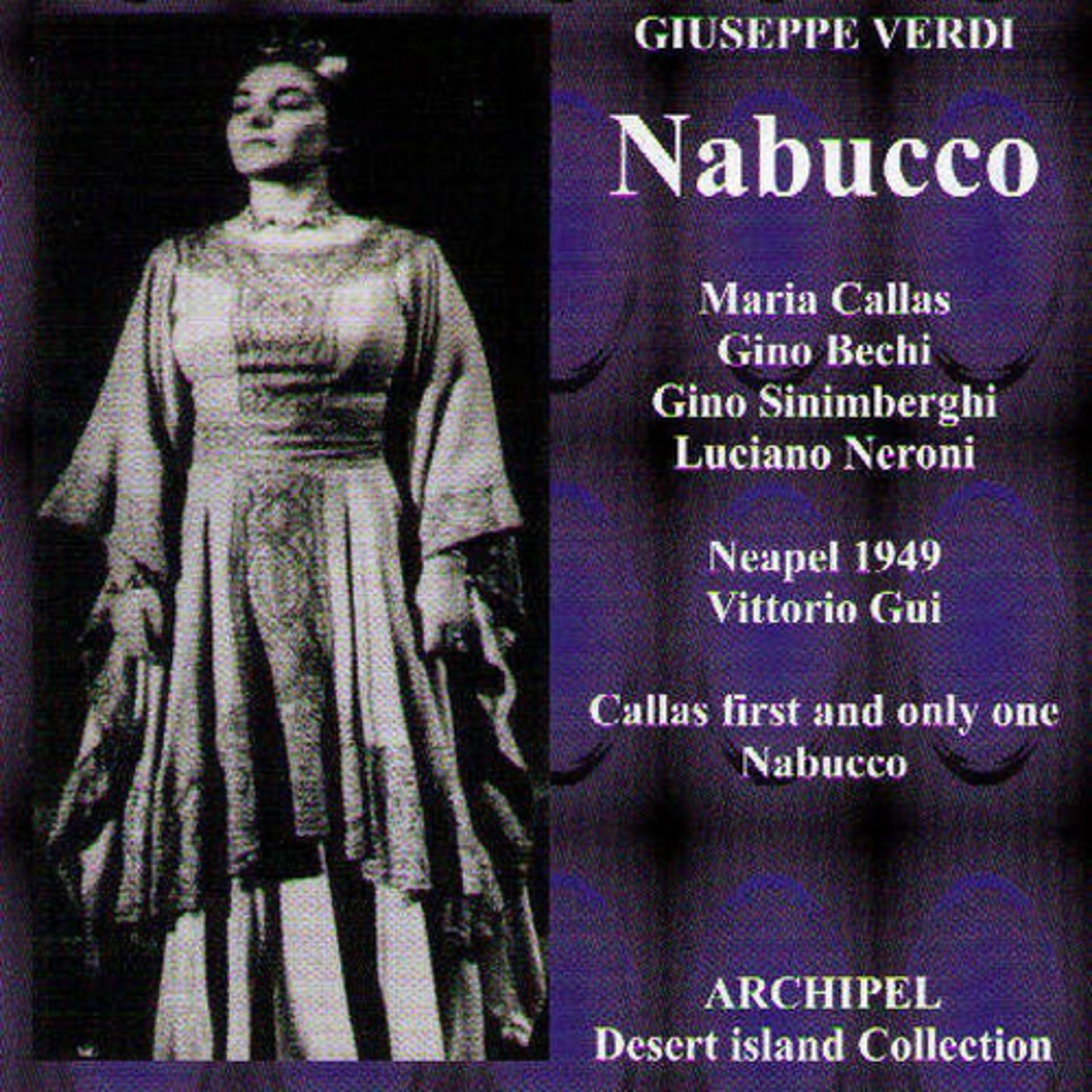 Постер альбома Verdi : Nabucco (1949)
