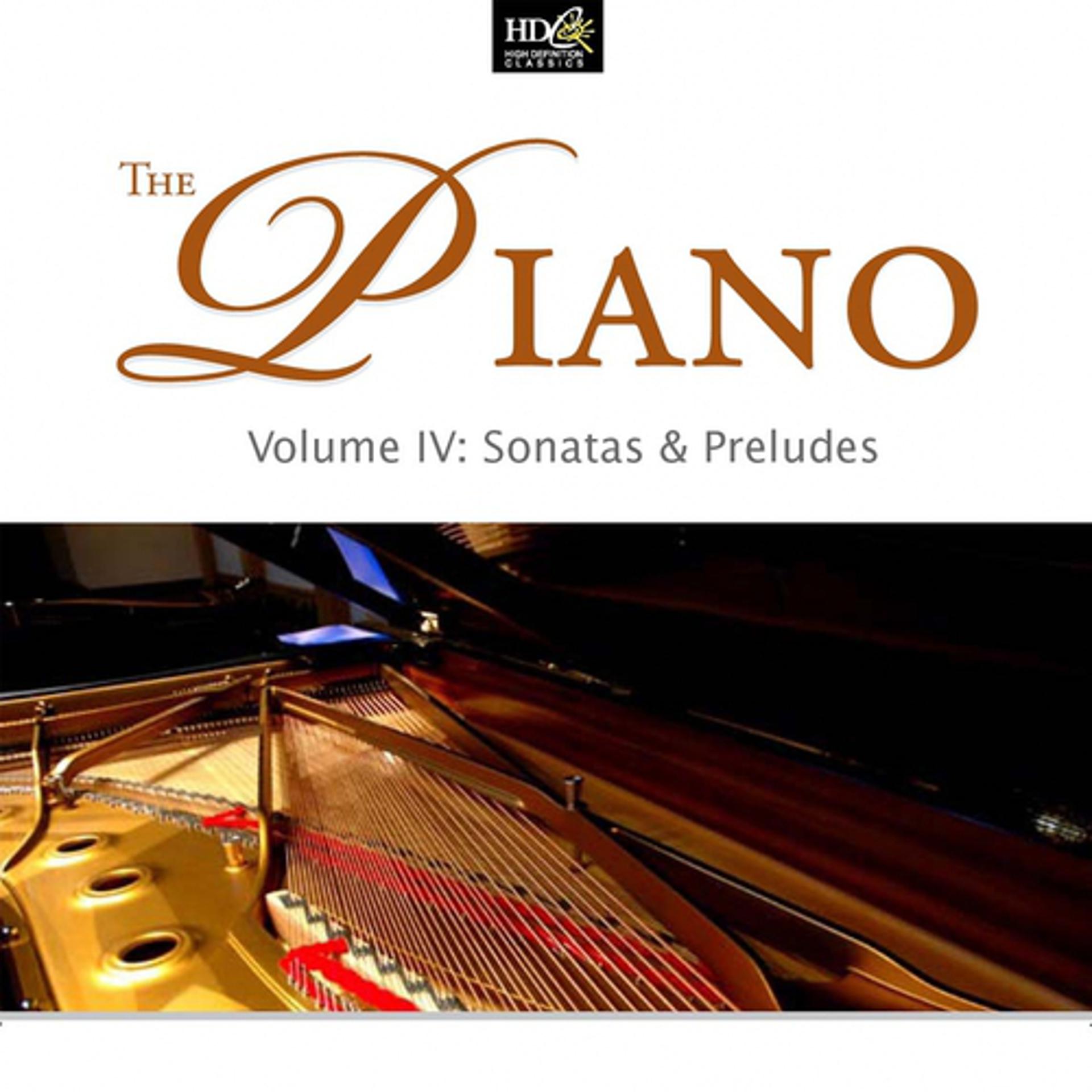 Постер альбома Ludwing Van Beethoven - The Piano Vol. 4 (Sonatas & Preludes) [Sonata and Concerto]