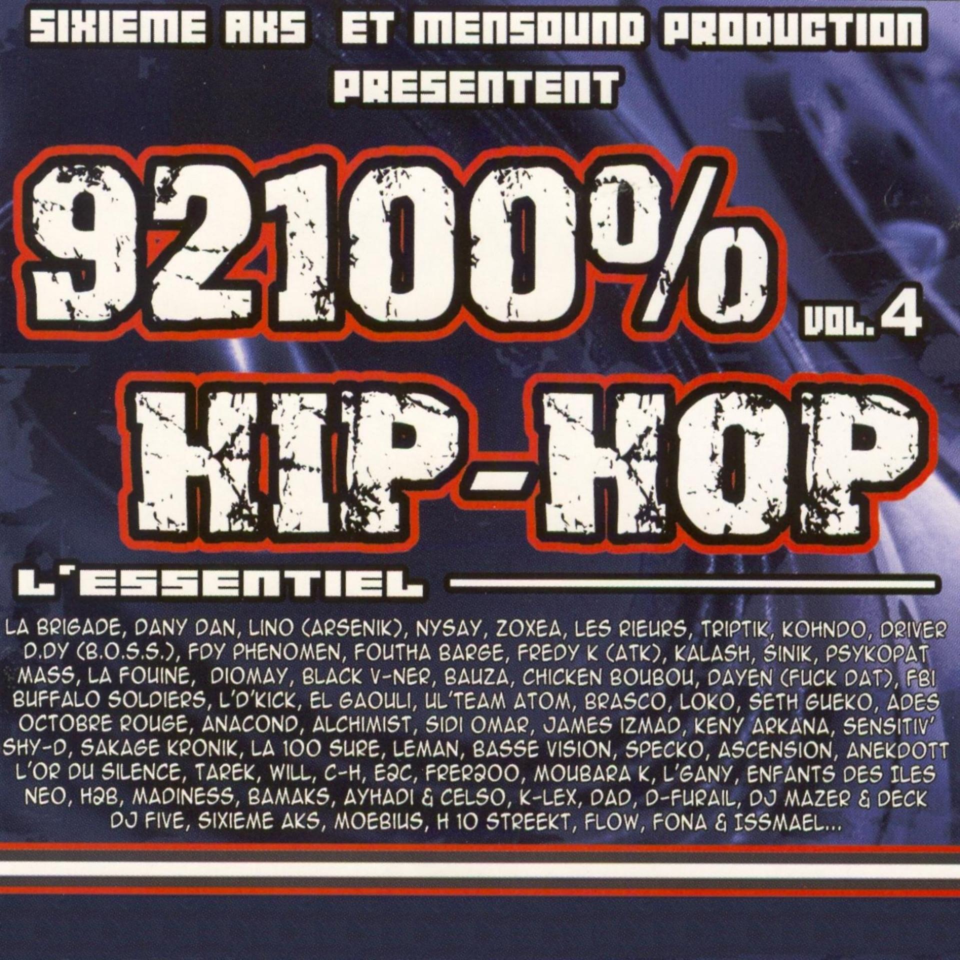 Постер альбома 92100 Hip-Hop Vol. 4