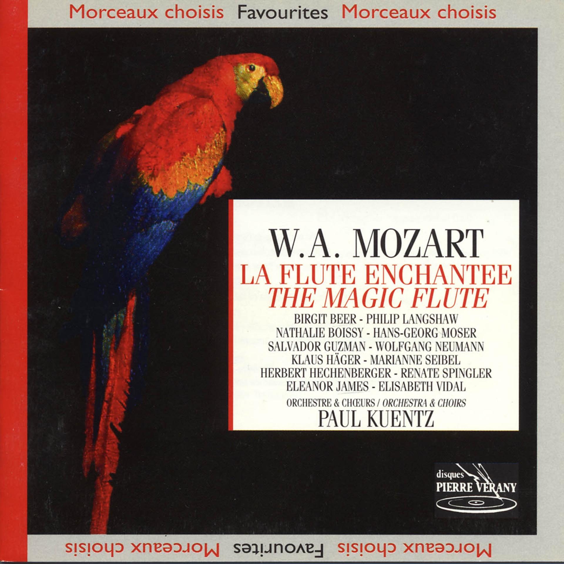 Постер альбома Mozart : La flûte enchantée, opéra en 2 actes, K. 620