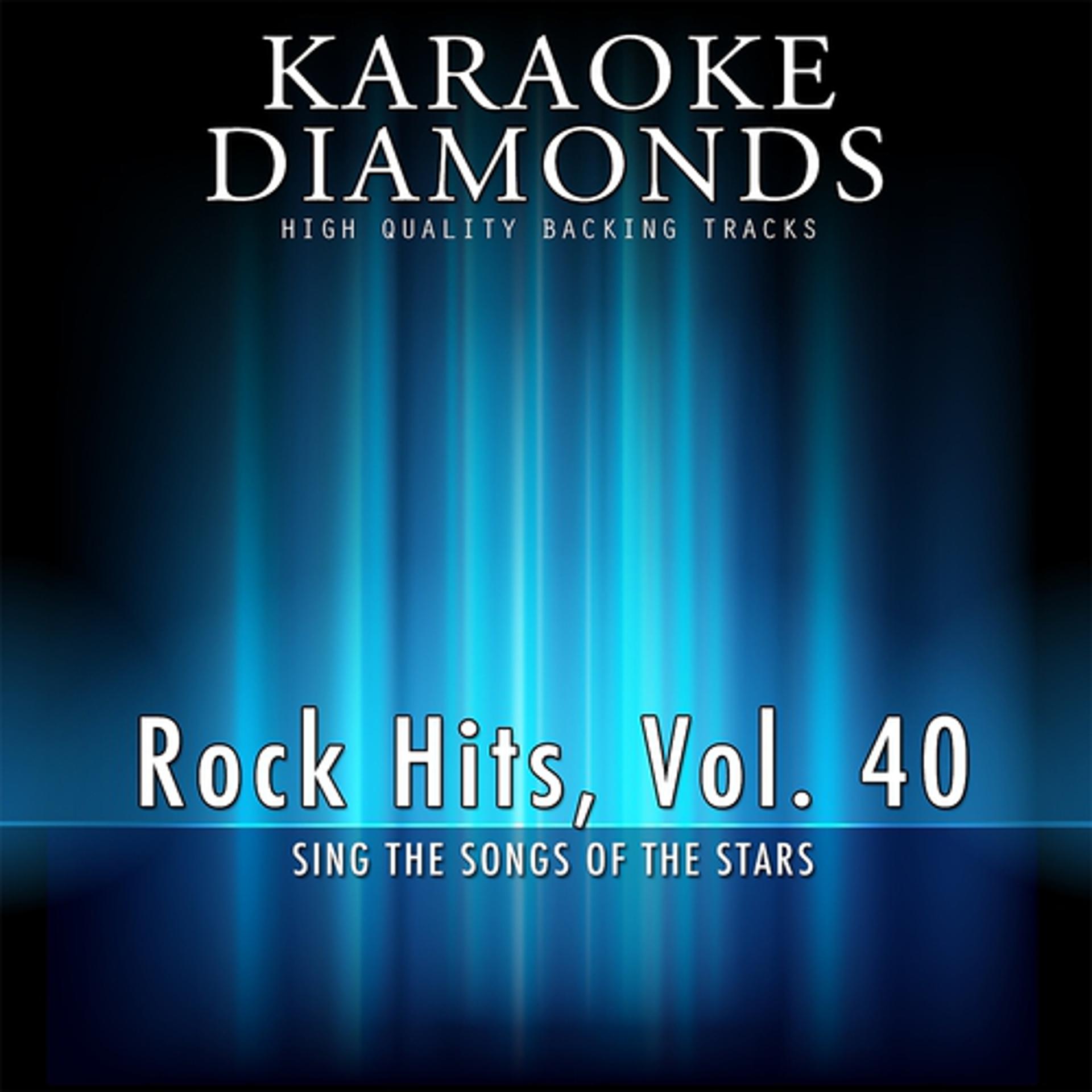 Постер альбома The Best for Rock Musicians, Vol. 40 (Karaoke Version)