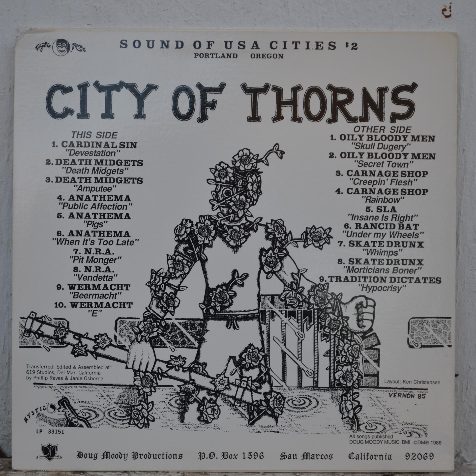 Постер альбома City of Thorns