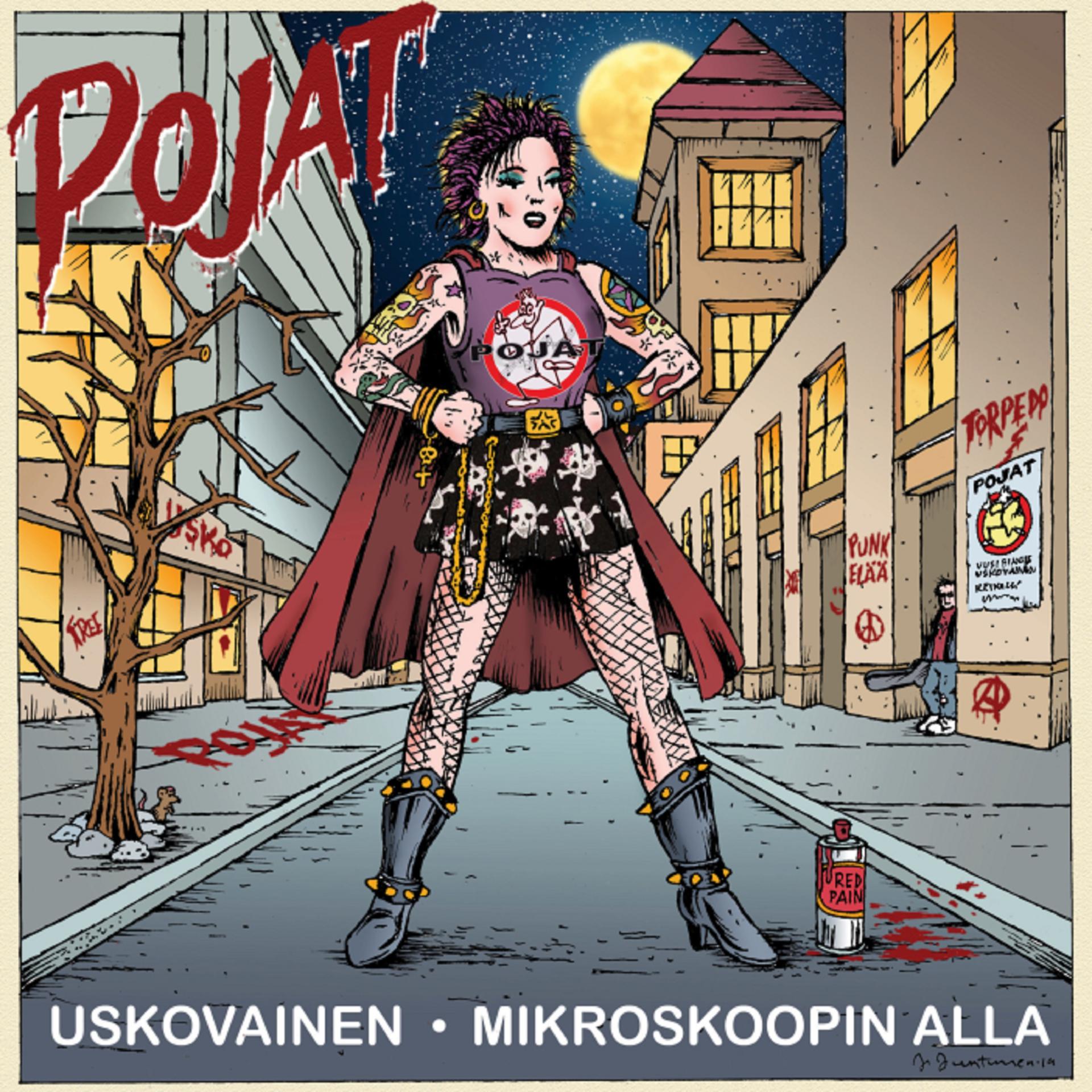 Постер альбома Uskovainen/Mikroskoopin alla